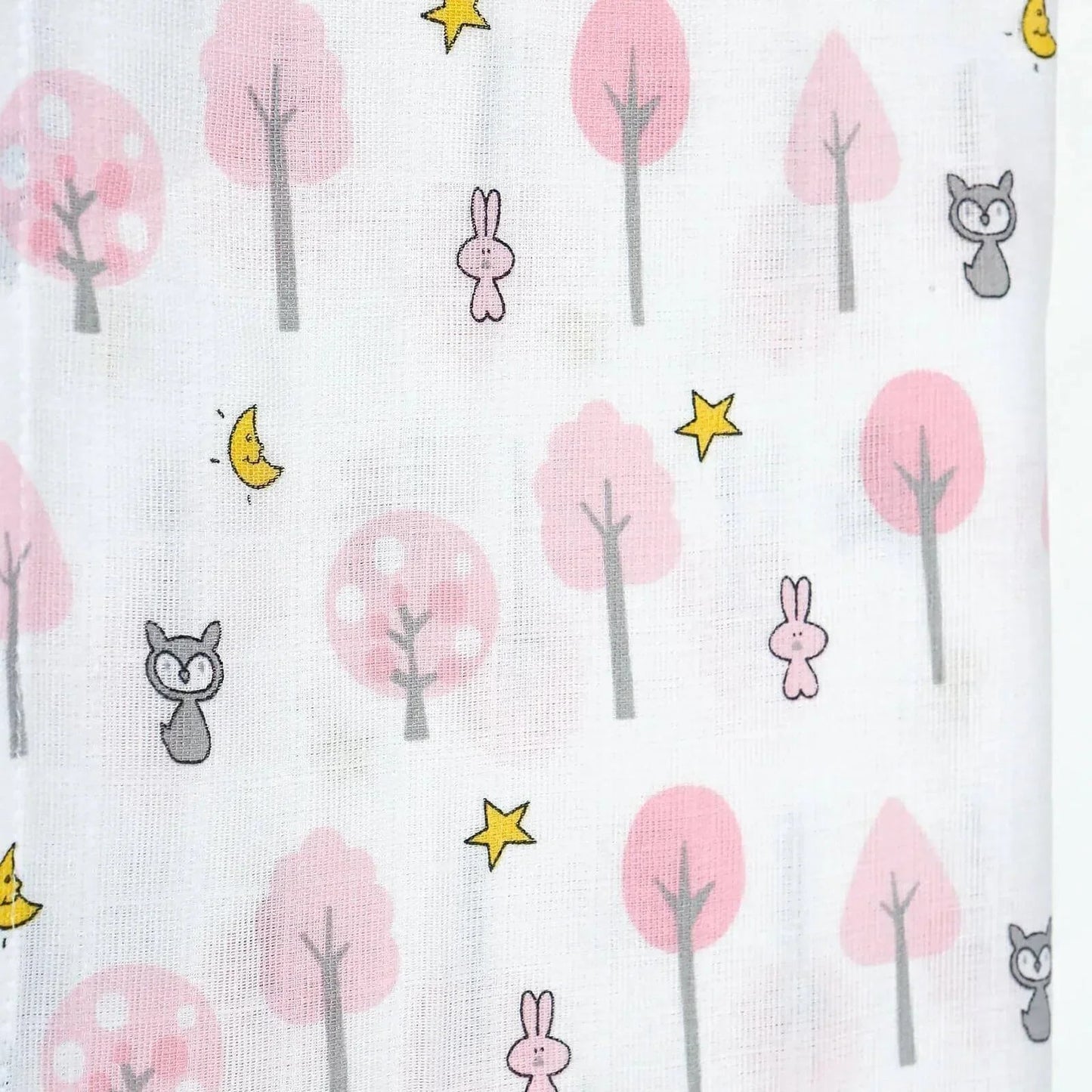 Mollia Square Muslin Blanket - Light Pink - mezetto ebebek ebebek