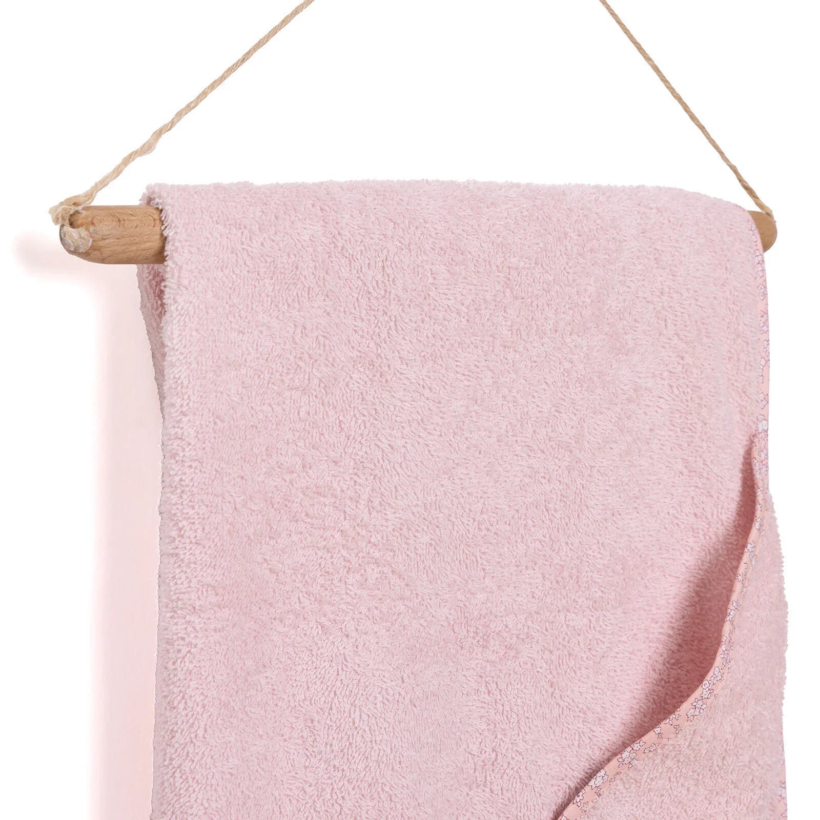 Mollia Unisex Baby Hooded Towel - Pink - mezetto ebebek ebebek