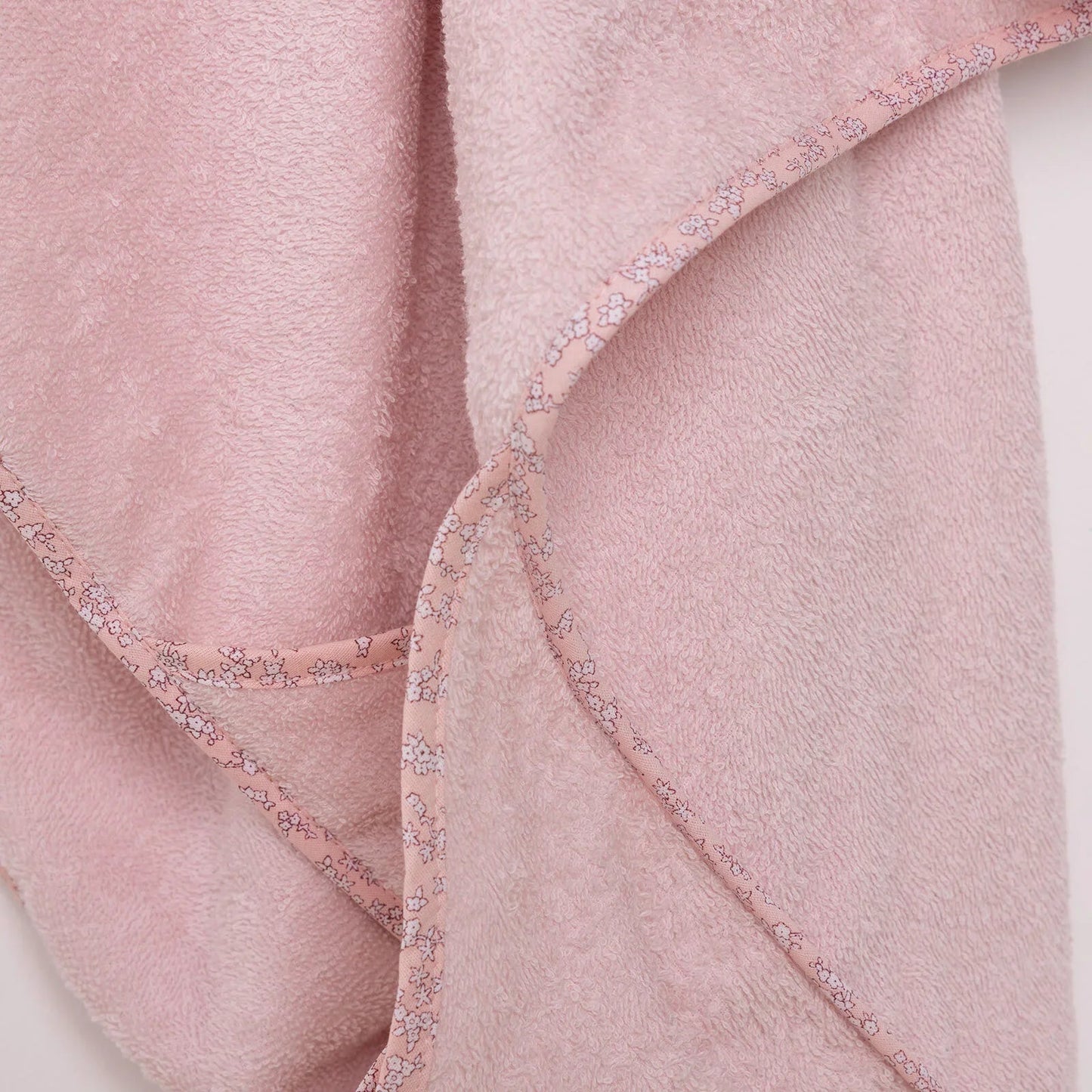 Mollia Unisex Baby Hooded Towel - Pink - mezetto ebebek ebebek