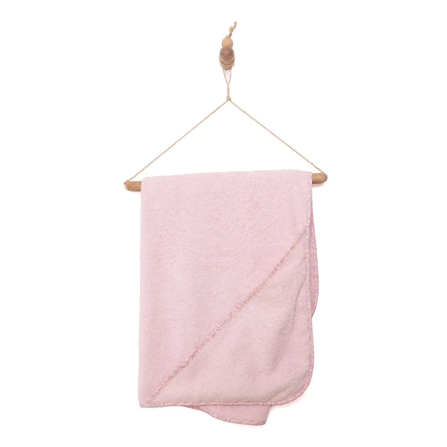 Mollia Unisex Baby Hooded Towel - Pink - mezetto ebebek ebebek