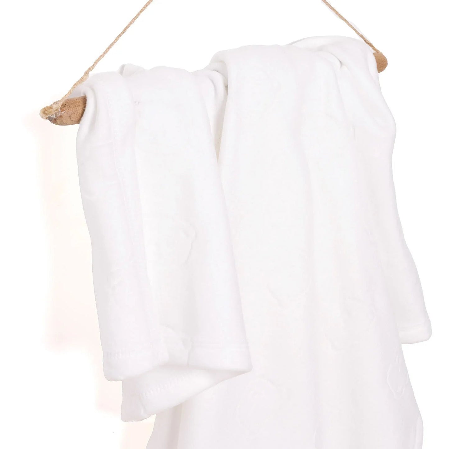 Mollia Unisex Blanket - Ecru - mezetto ebebek ebebek