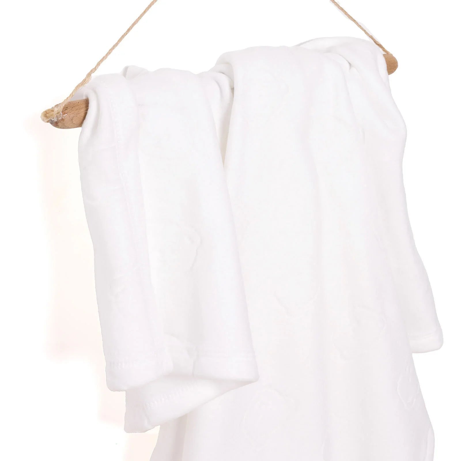 Mollia Unisex Blanket - Ecru - mezetto ebebek ebebek