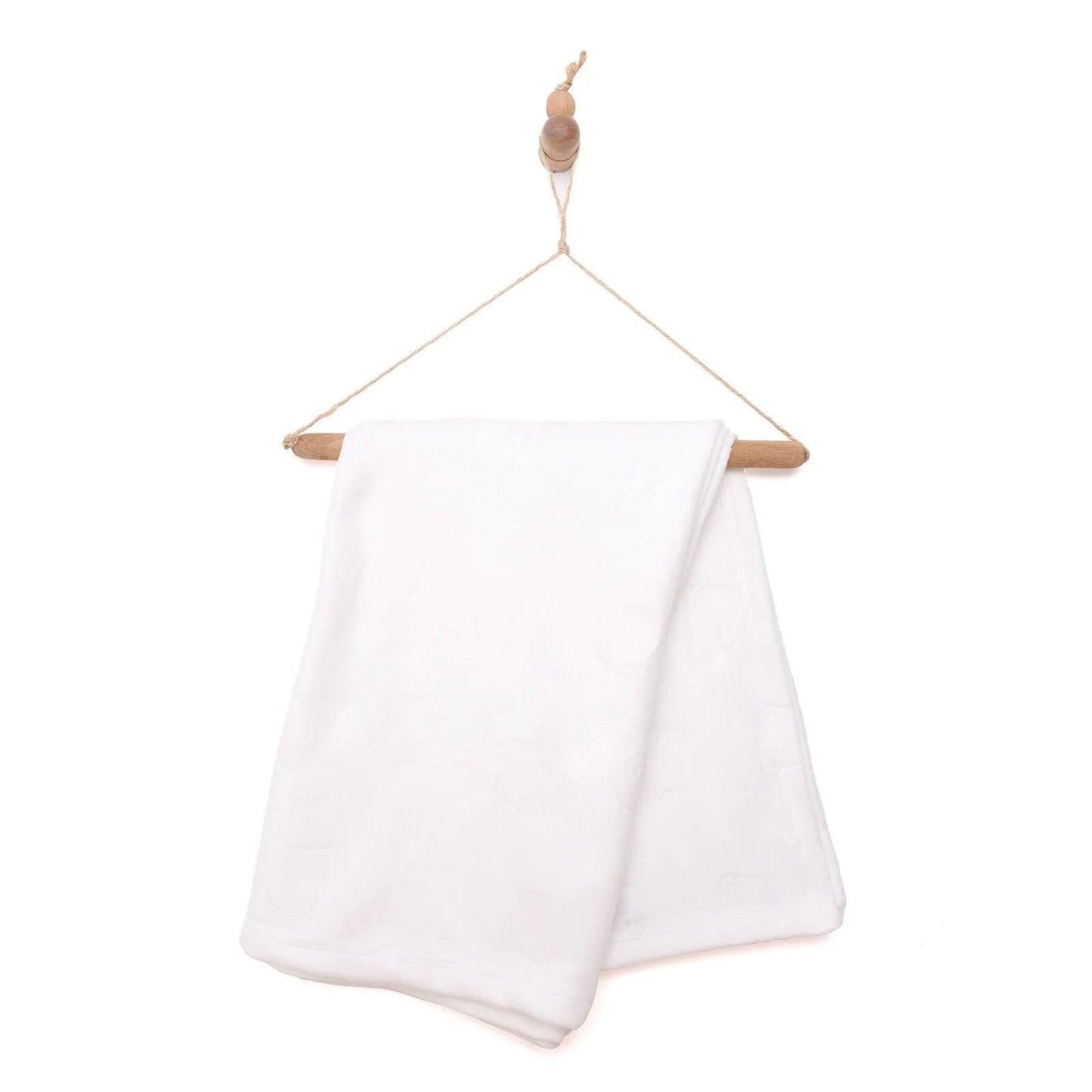 Mollia Unisex Blanket - Ecru - mezetto ebebek ebebek