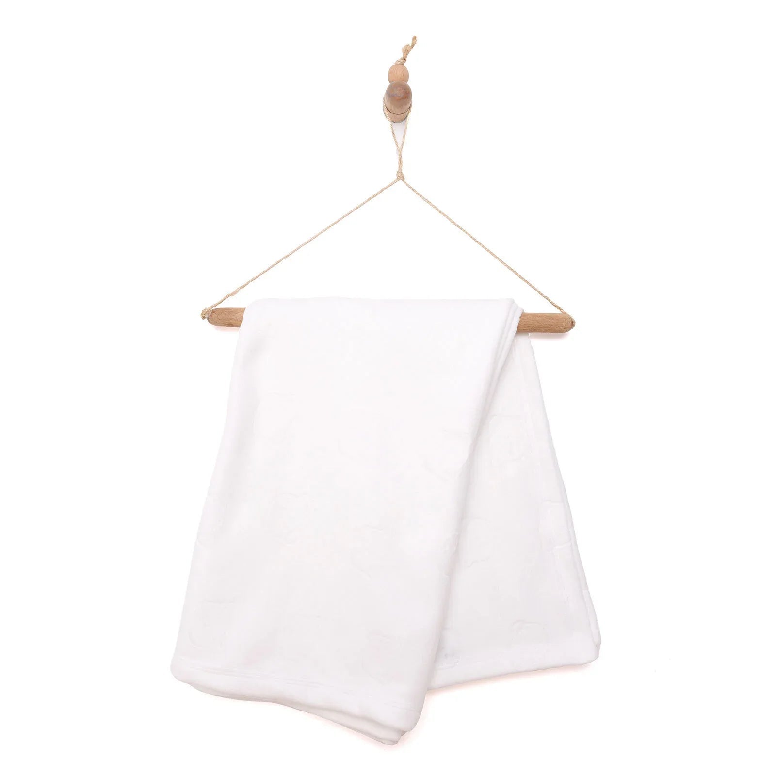 Mollia Unisex Blanket - Ecru - mezetto ebebek ebebek