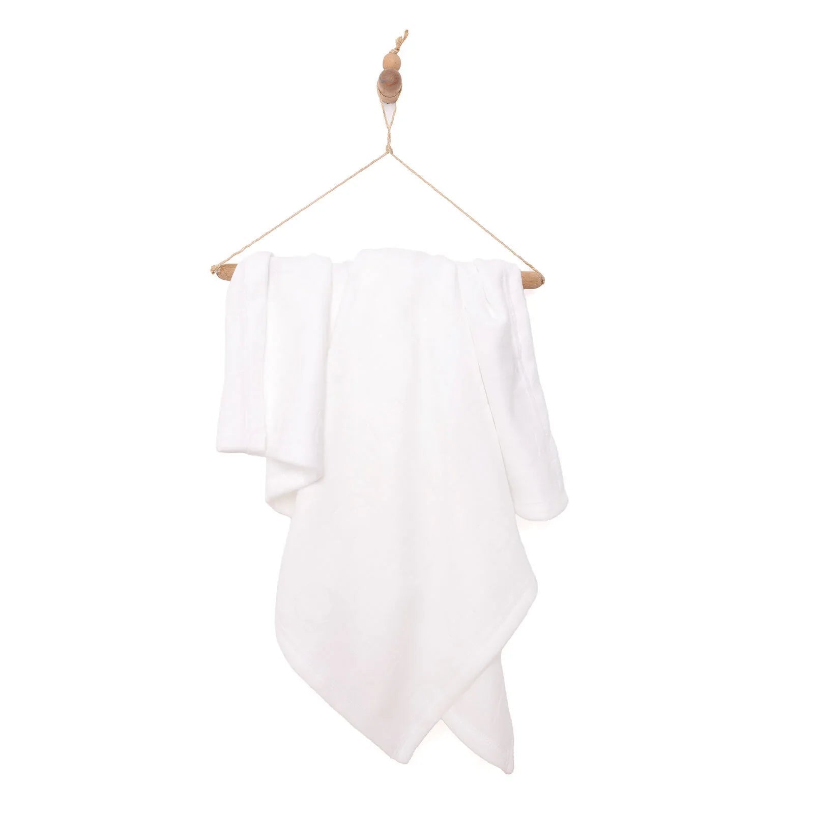 Mollia Unisex Blanket - Ecru - mezetto ebebek ebebek