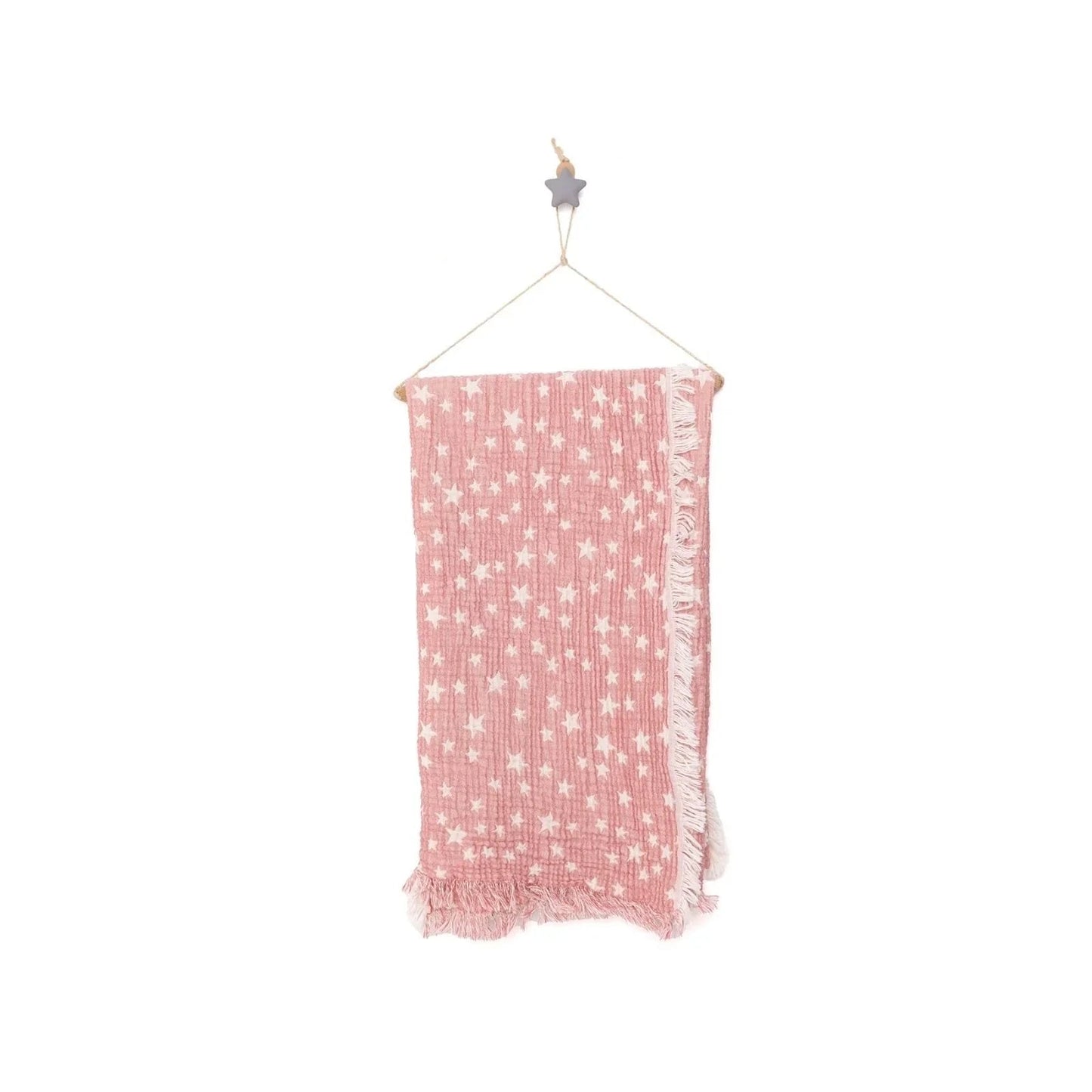 Mollia Unisex Blanket - Maroon - mezetto ebebek ebebek