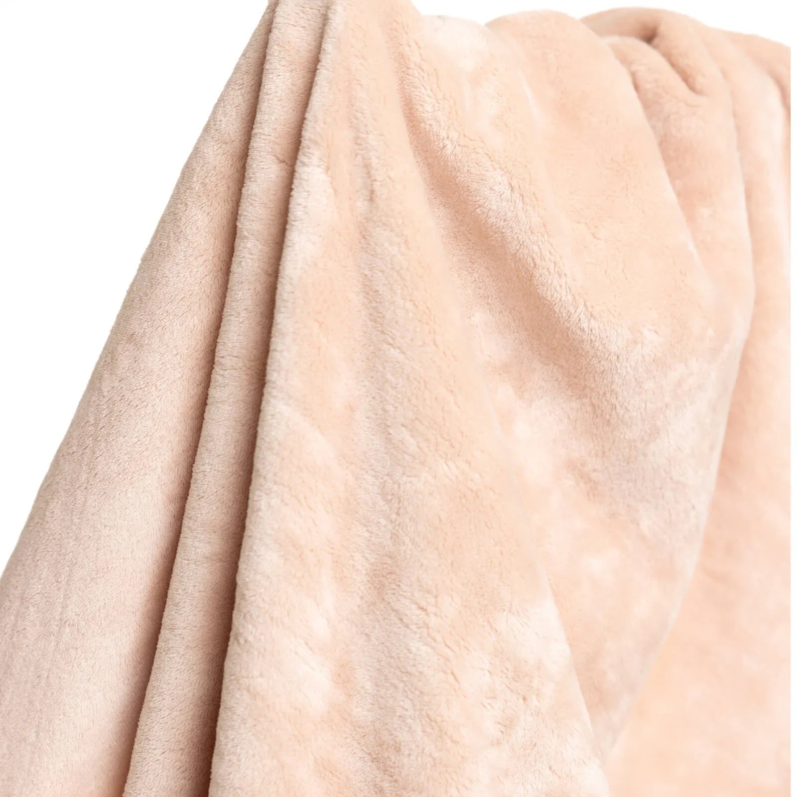 Mollia Welsoft Embroidered Baby Girl Blanket 80x100cm - Pink - mezetto ebebek ebebek