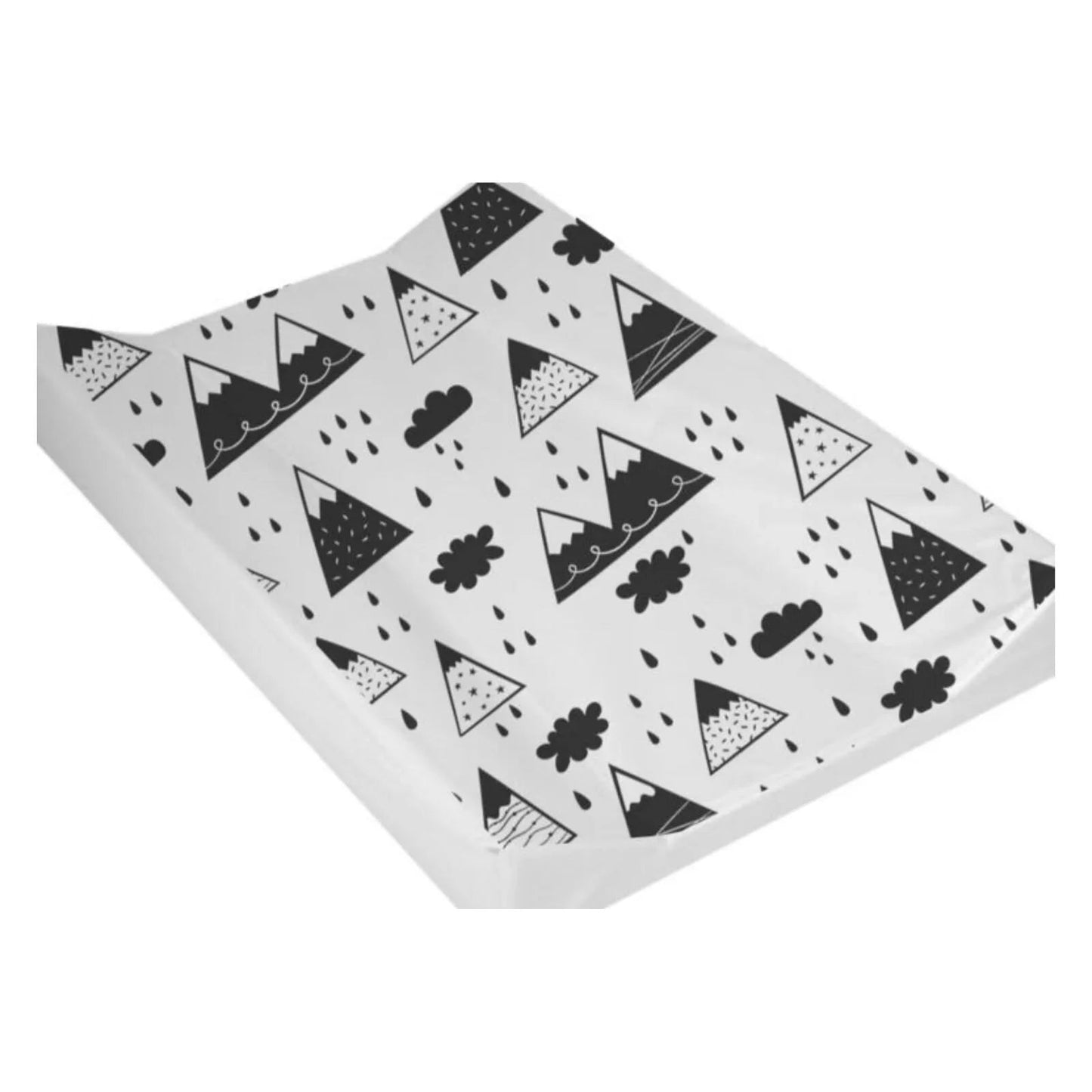 Mollydoo Anti Roll Changing Mat - Mountain Rain - mezetto ebebek ebebek