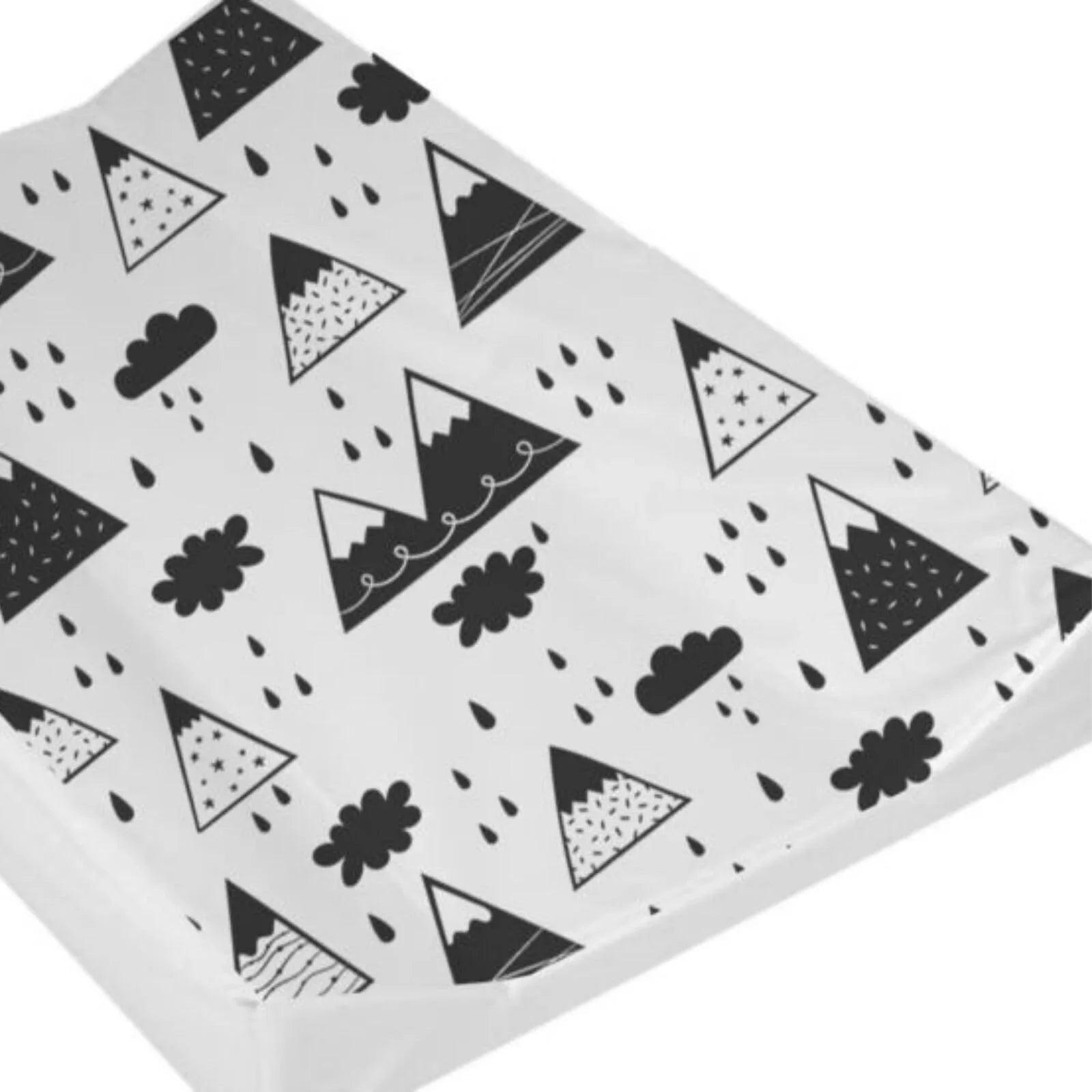 Mollydoo Anti Roll Changing Mat - Mountain Rain - mezetto ebebek ebebek