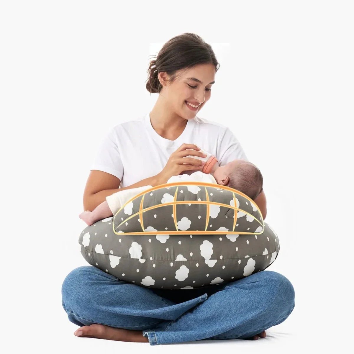 Momcozy Adjustable Nursing Pillow - mezetto ebebek ebebek