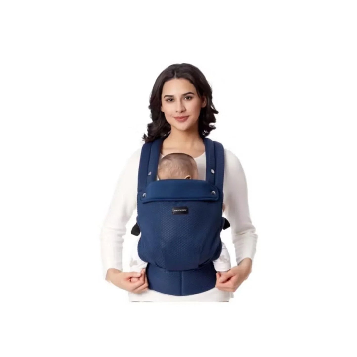 Momcozy Baby Carrier Newborn to Toddler Air Mesh - Blue - mezetto ebebek ebebek
