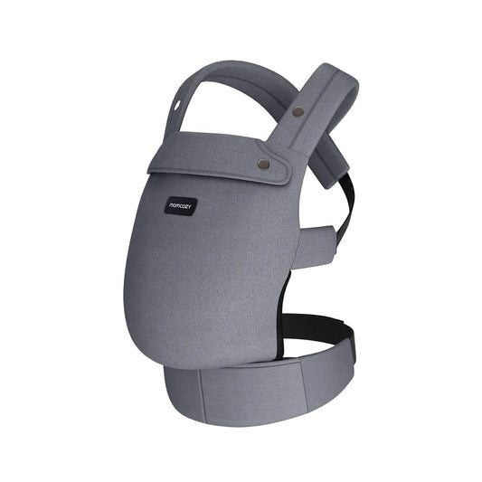 Momcozy Baby Carrier Newborn to Toddler Cotton - Grey - mezetto ebebek ebebek