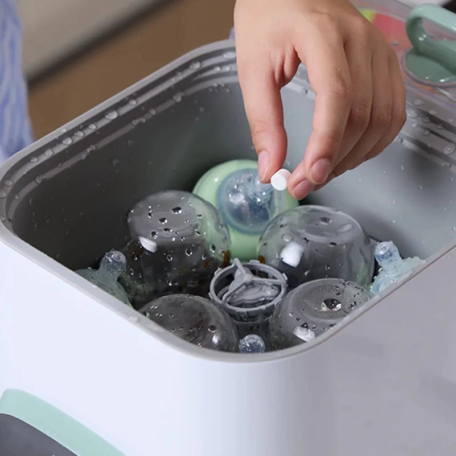 Momcozy KleanPal Pro Baby Bottle Washer & Steriliser & Dryer - mezetto ebebek ebebek