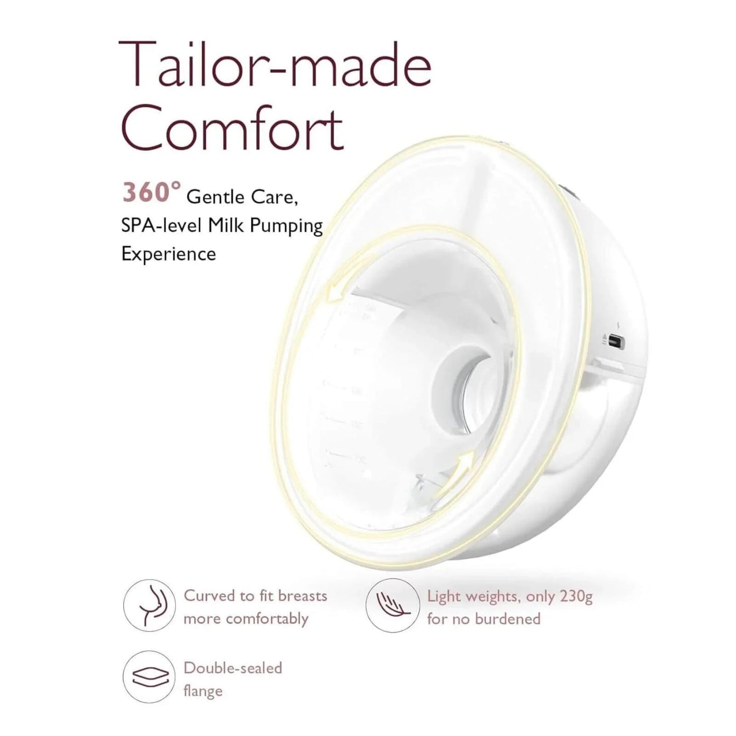 Momcozy M5 Double Wearable Electric Breast Pump - mezetto ebebek ebebek