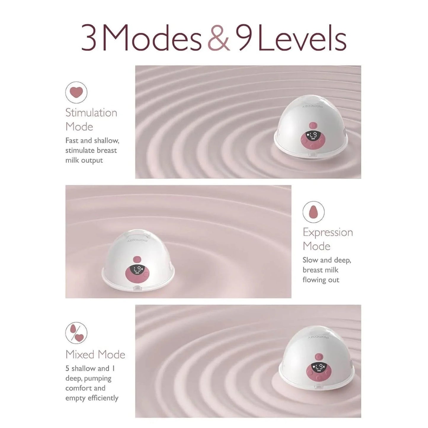 Momcozy M5 Wearable Electric Breast Pump - mezetto ebebek ebebek