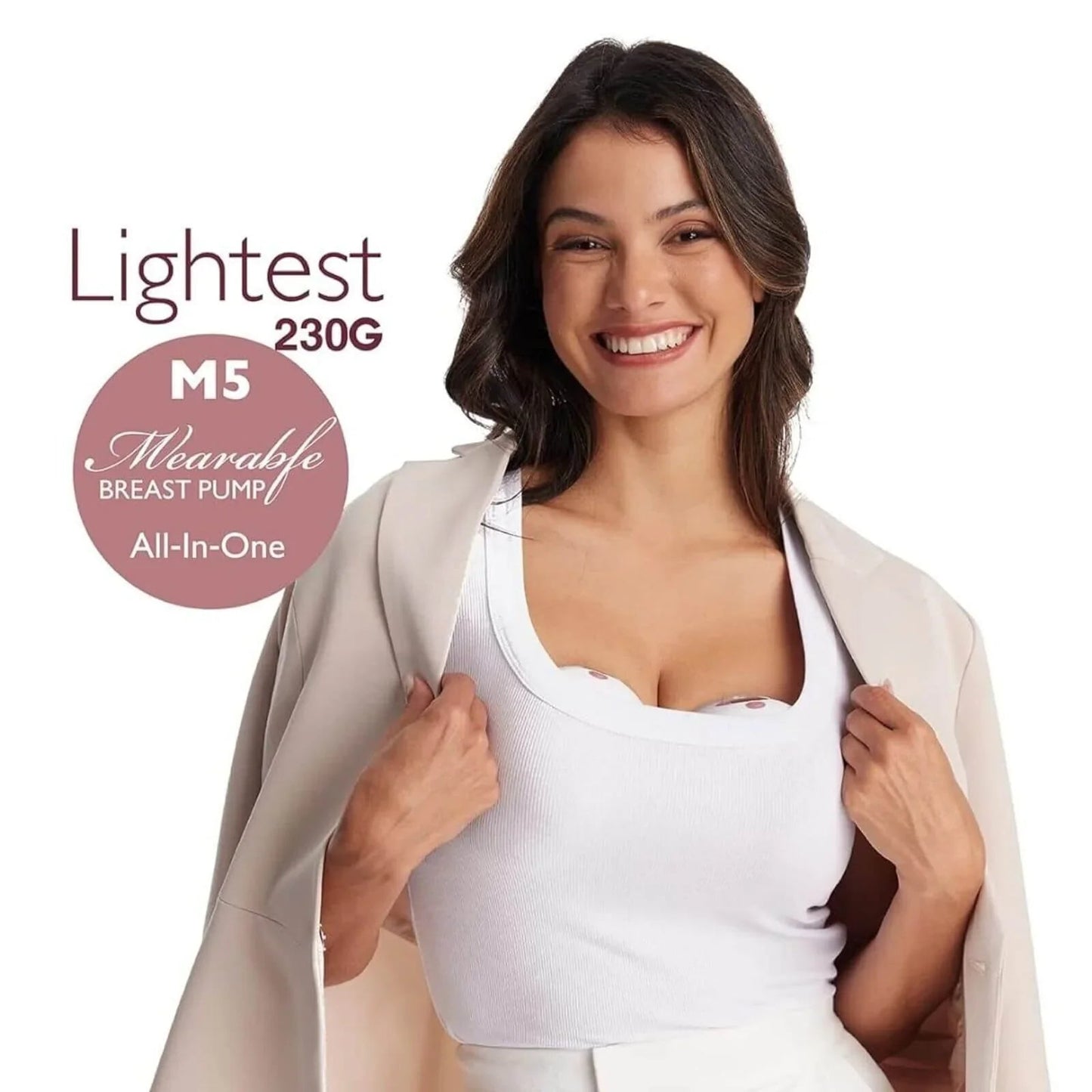 Momcozy M5 Wearable Electric Breast Pump - mezetto ebebek ebebek