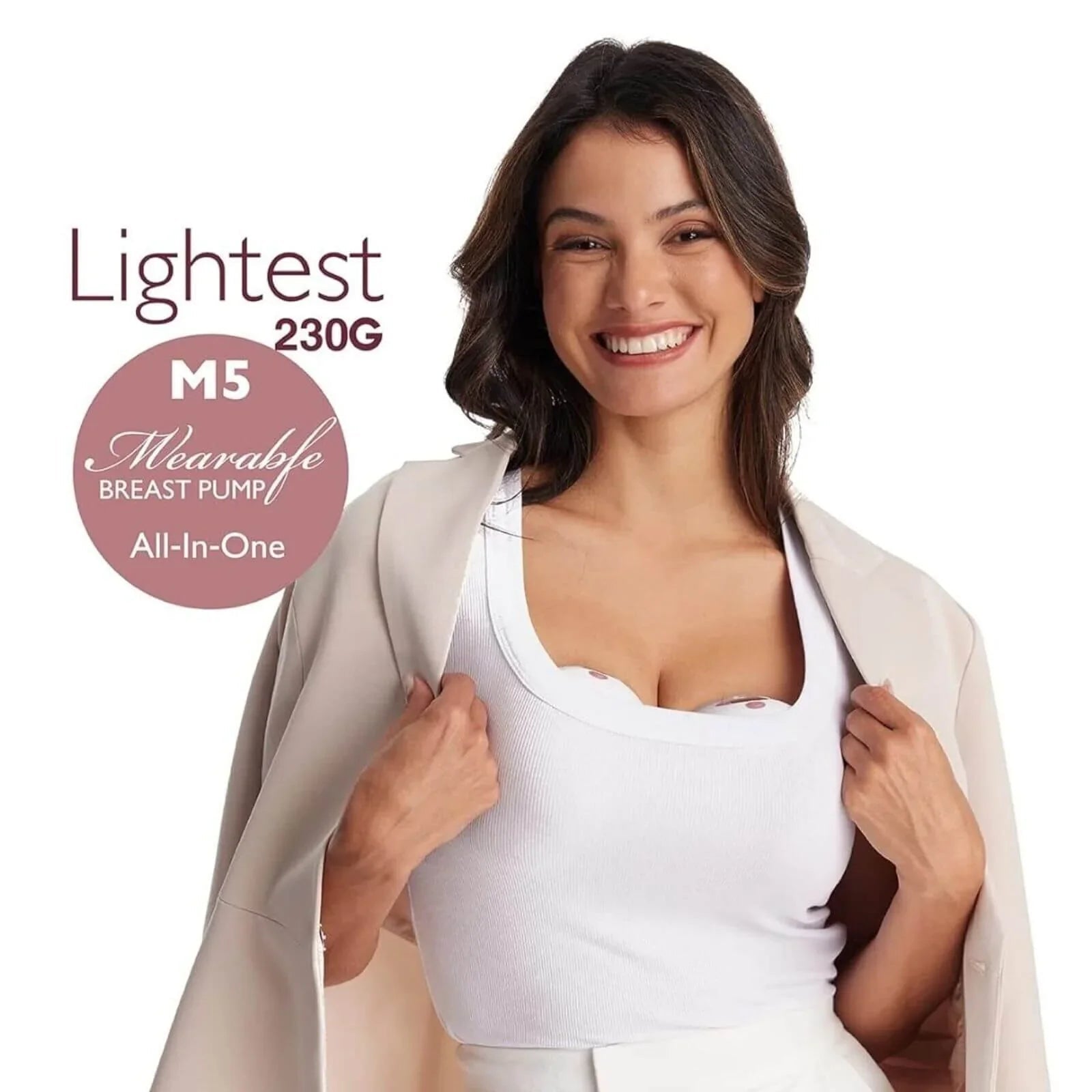 Momcozy M5 Wearable Electric Breast Pump - mezetto ebebek ebebek