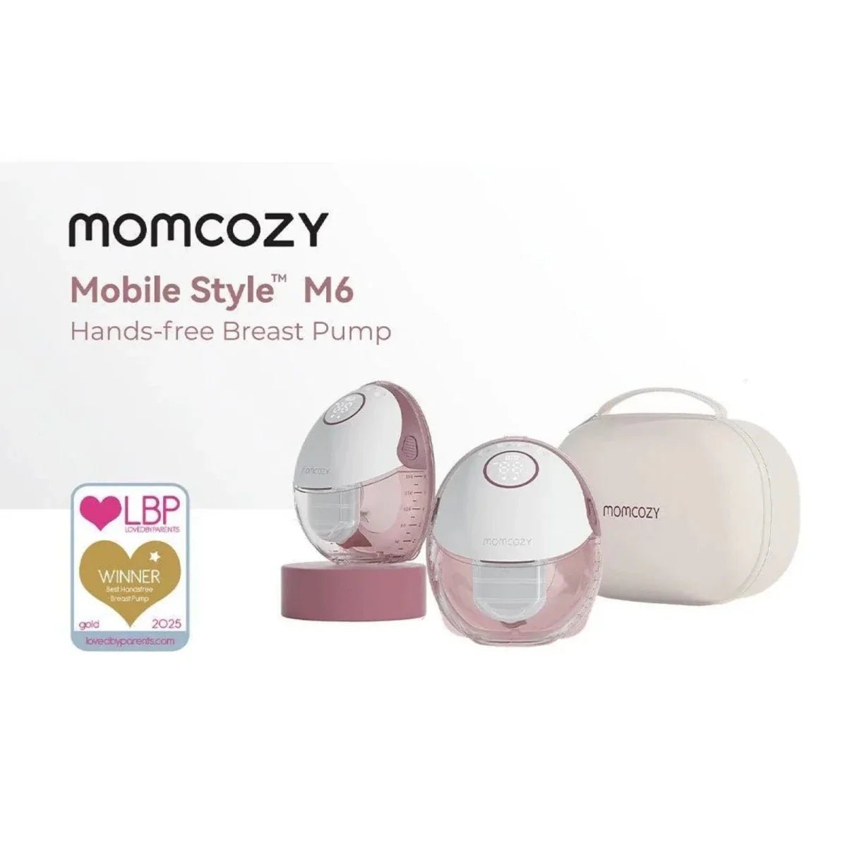 Momcozy M6 Mobile Style Double Wearable Electric Breast Pump - mezetto ebebek ebebek