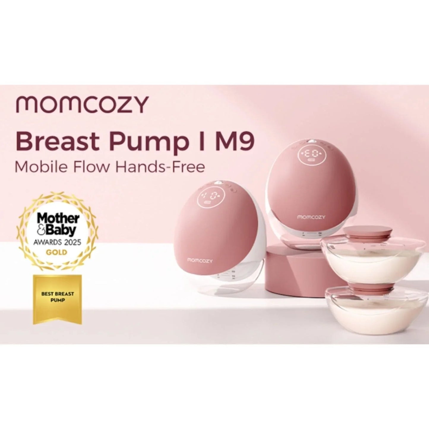 Momcozy M9 Mobile Flow Single Electric Breast Pump - mezetto ebebek ebebek