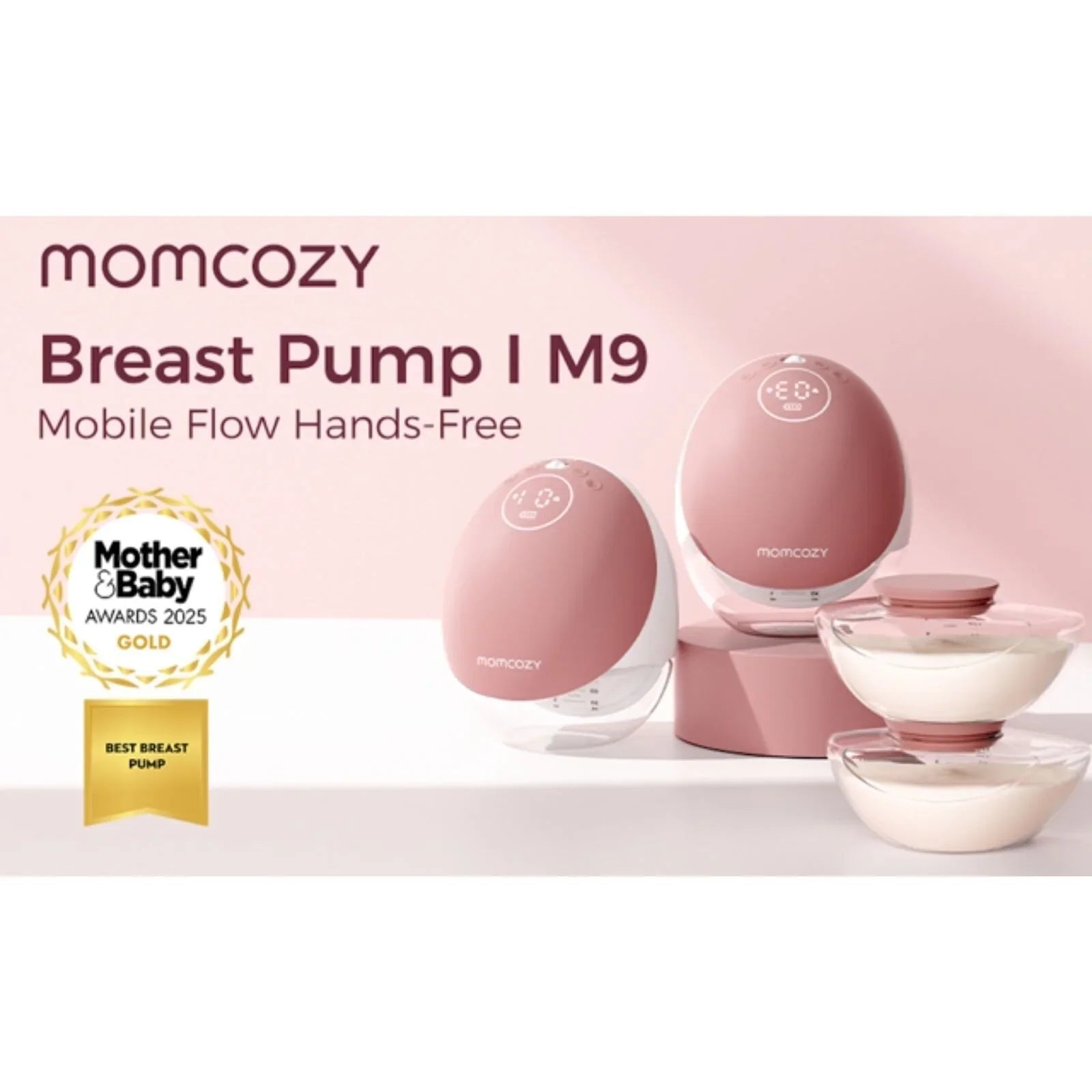 Momcozy M9 Mobile Flow Single Electric Breast Pump - mezetto ebebek ebebek
