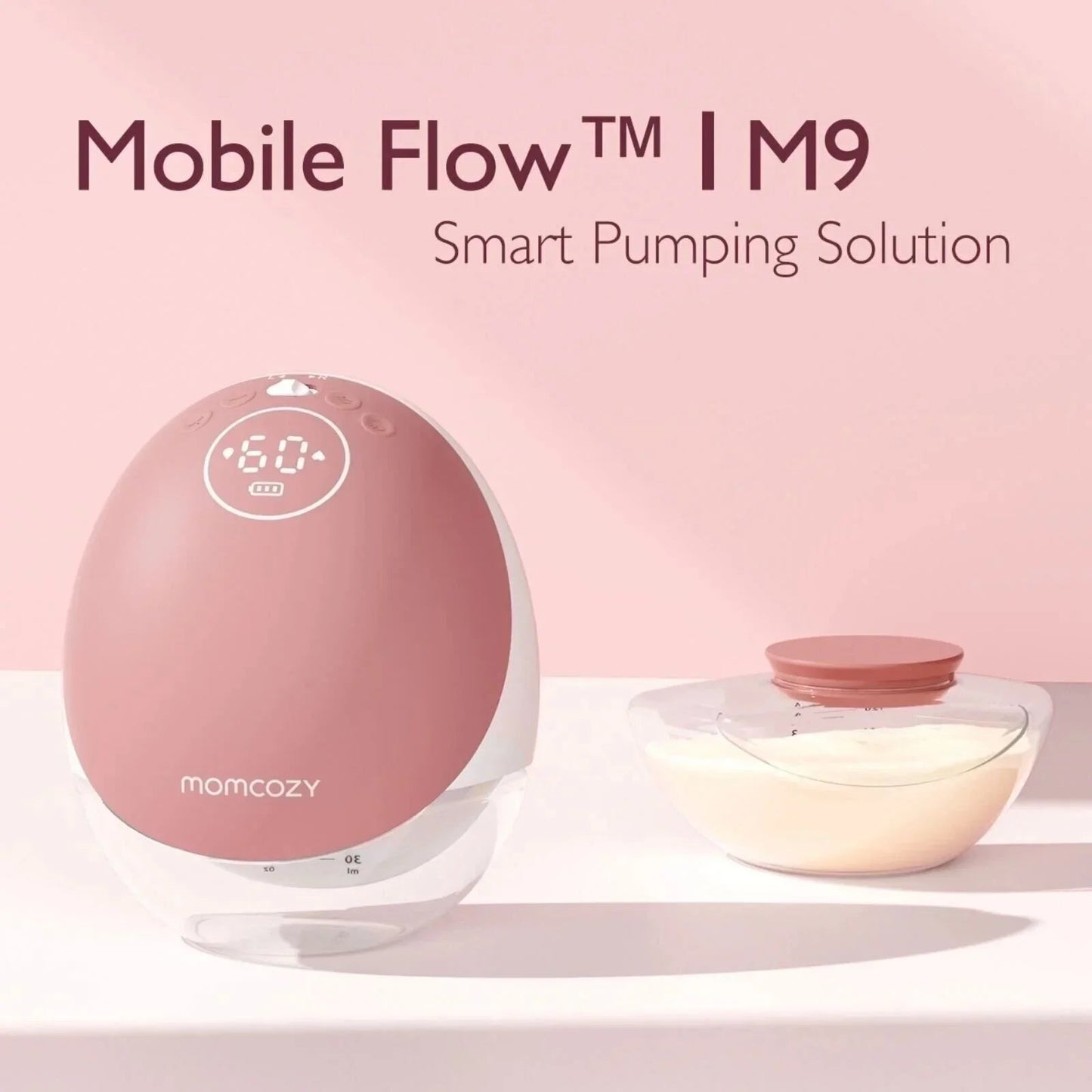 Momcozy M9 Mobile Flow Single Electric Breast Pump - mezetto ebebek ebebek