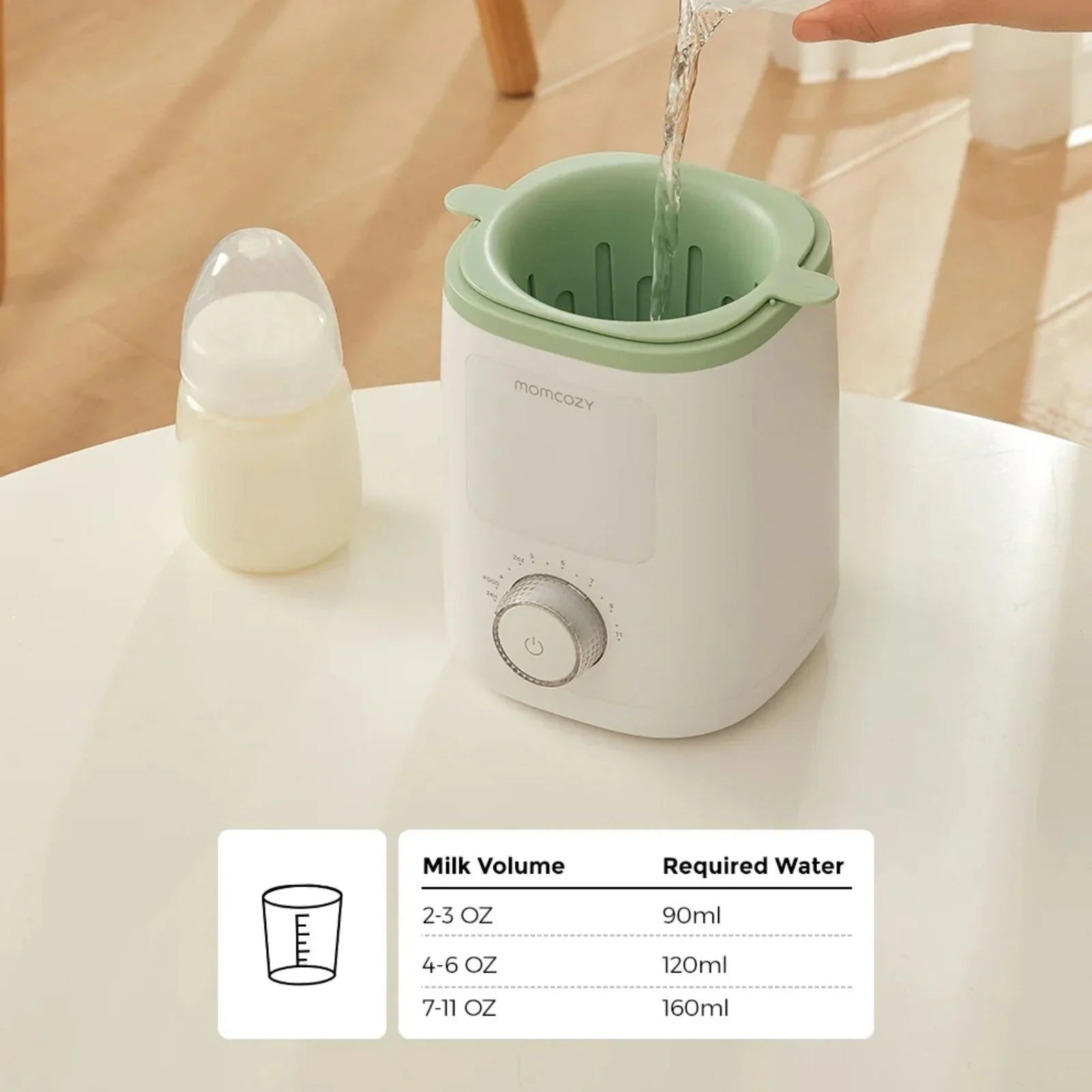 Momcozy Nutri Smart Analog Baby Bottle Warmer - mezetto ebebek ebebek