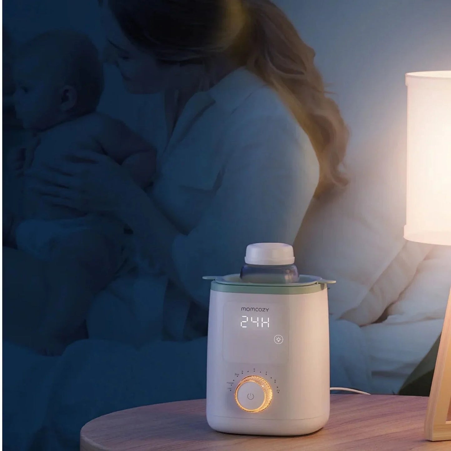 Momcozy Nutri Smart Analog Baby Bottle Warmer - mezetto ebebek ebebek