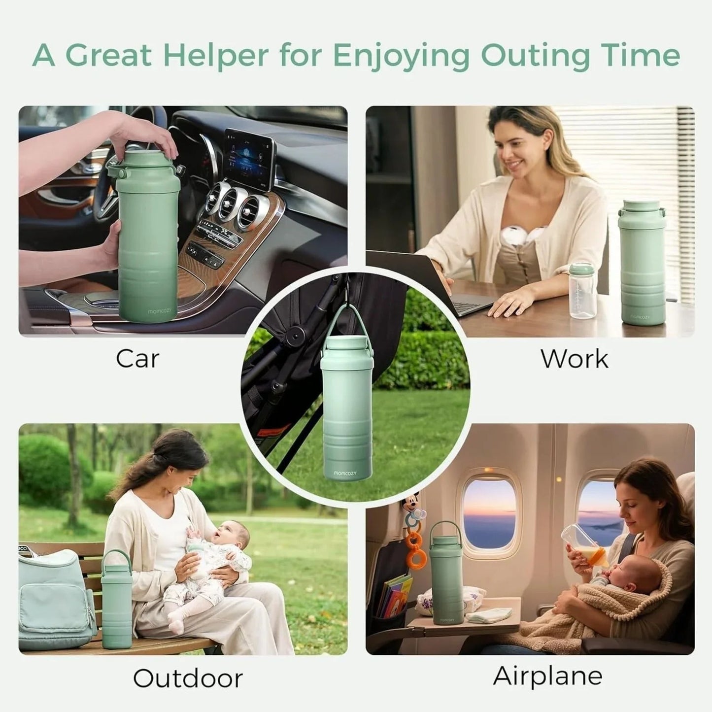 Momcozy Portable Breast Milk Cooler - mezetto ebebek ebebek