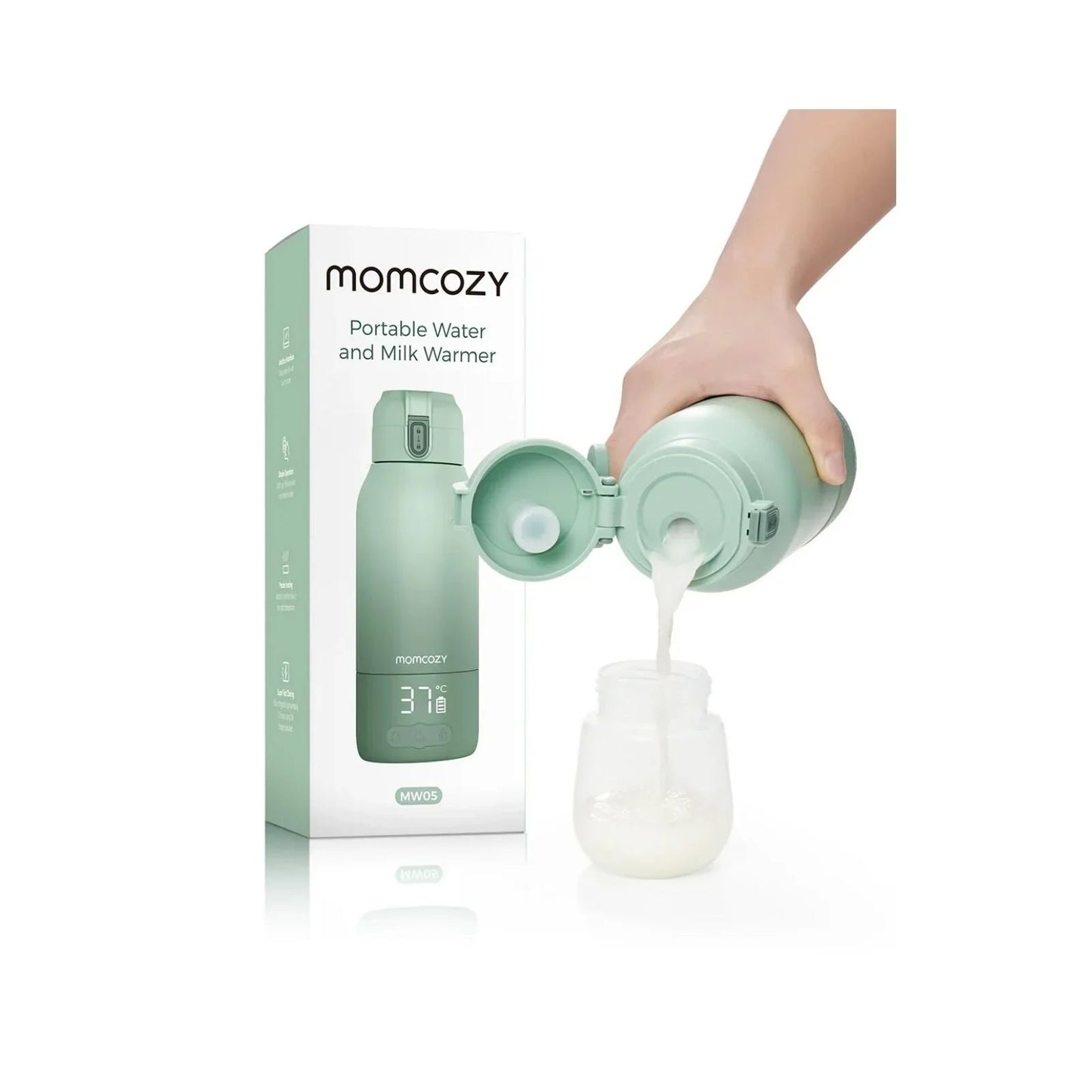 Momcozy Portable Milk Warmer for Travel - mezetto ebebek ebebek