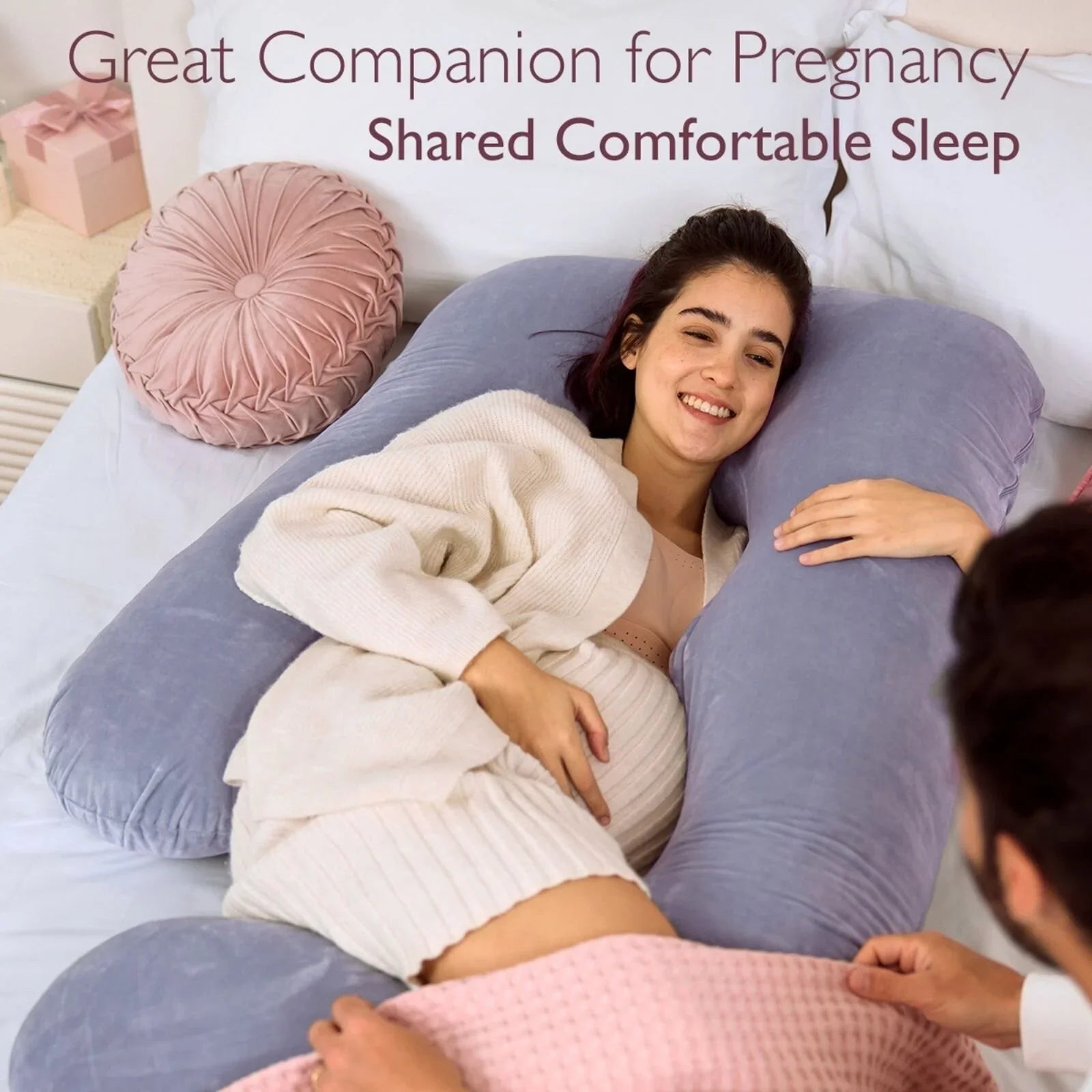 Momcozy U Shaped Maternity Pillow - mezetto ebebek ebebek