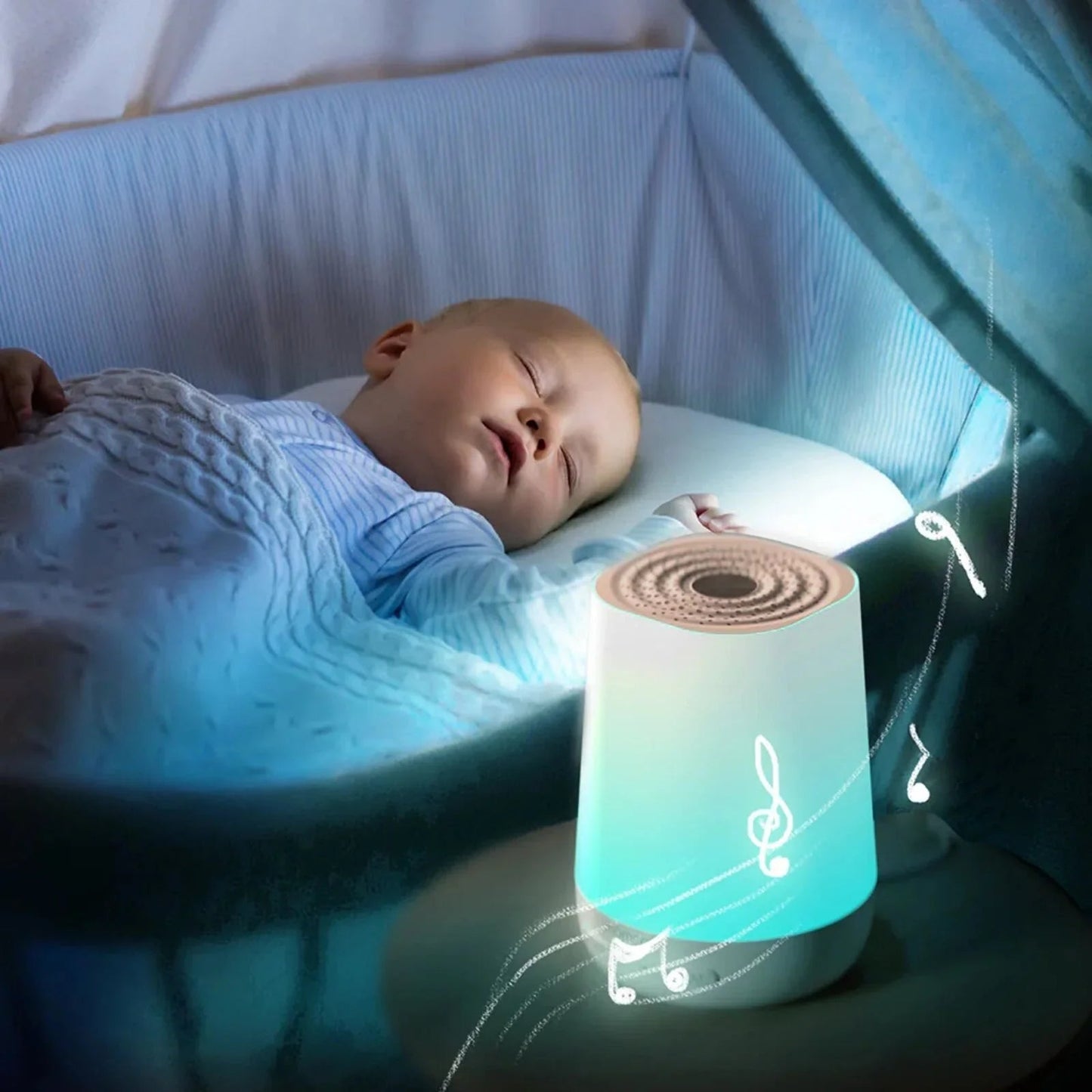 Momcozy White Noise Baby Sound Machine - mezetto ebebek ebebek