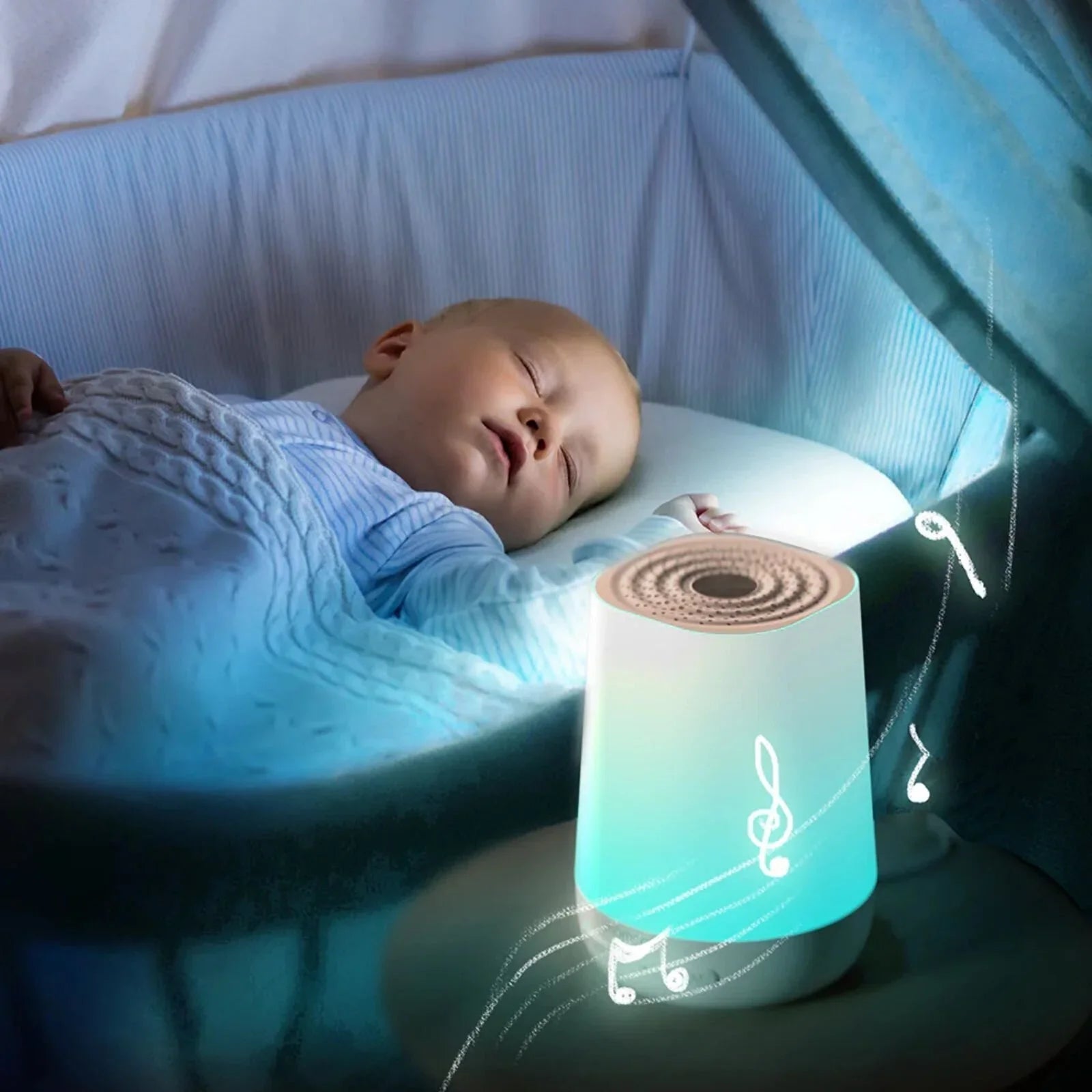 Momcozy White Noise Baby Sound Machine - mezetto ebebek ebebek