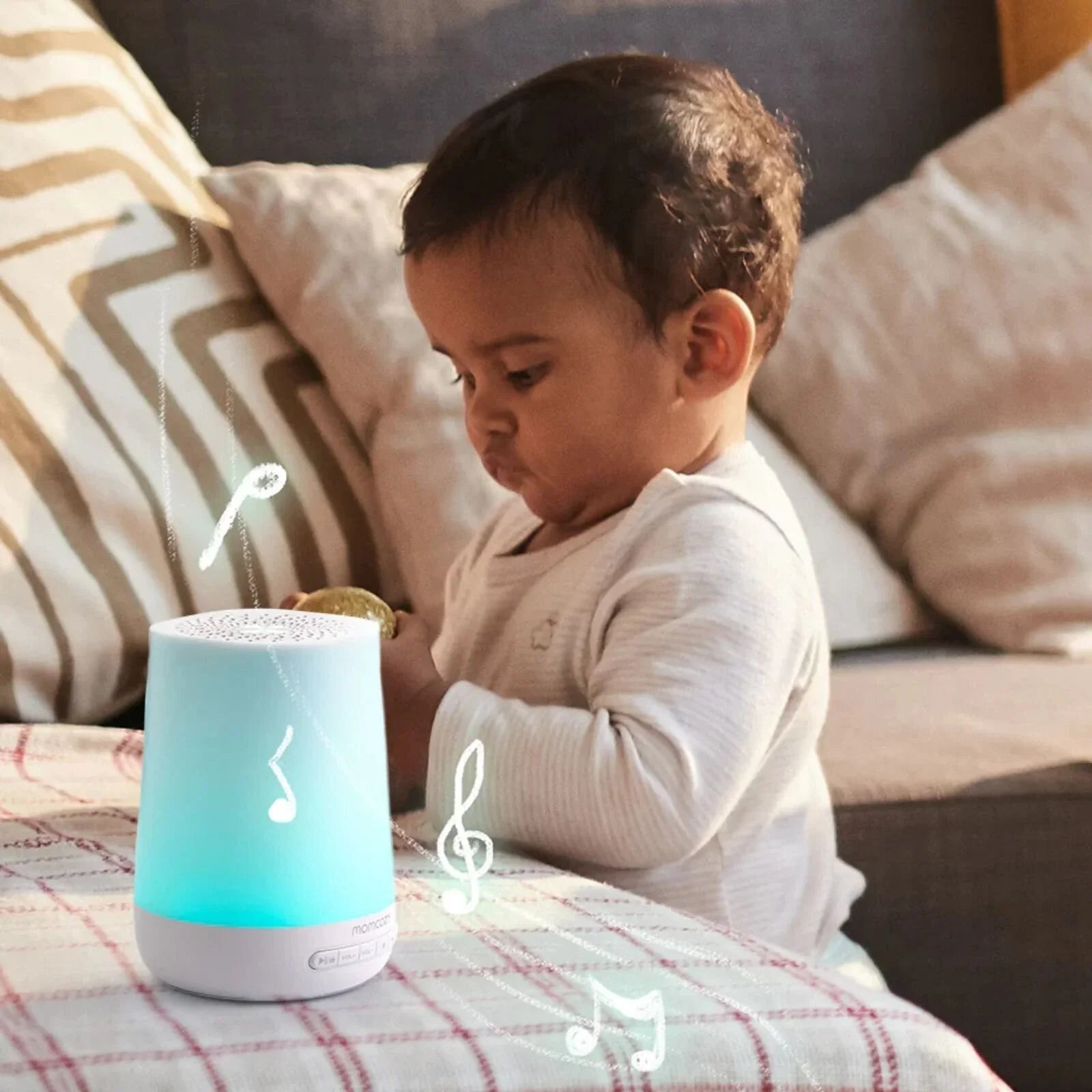 Momcozy White Noise Baby Sound Machine - mezetto ebebek ebebek