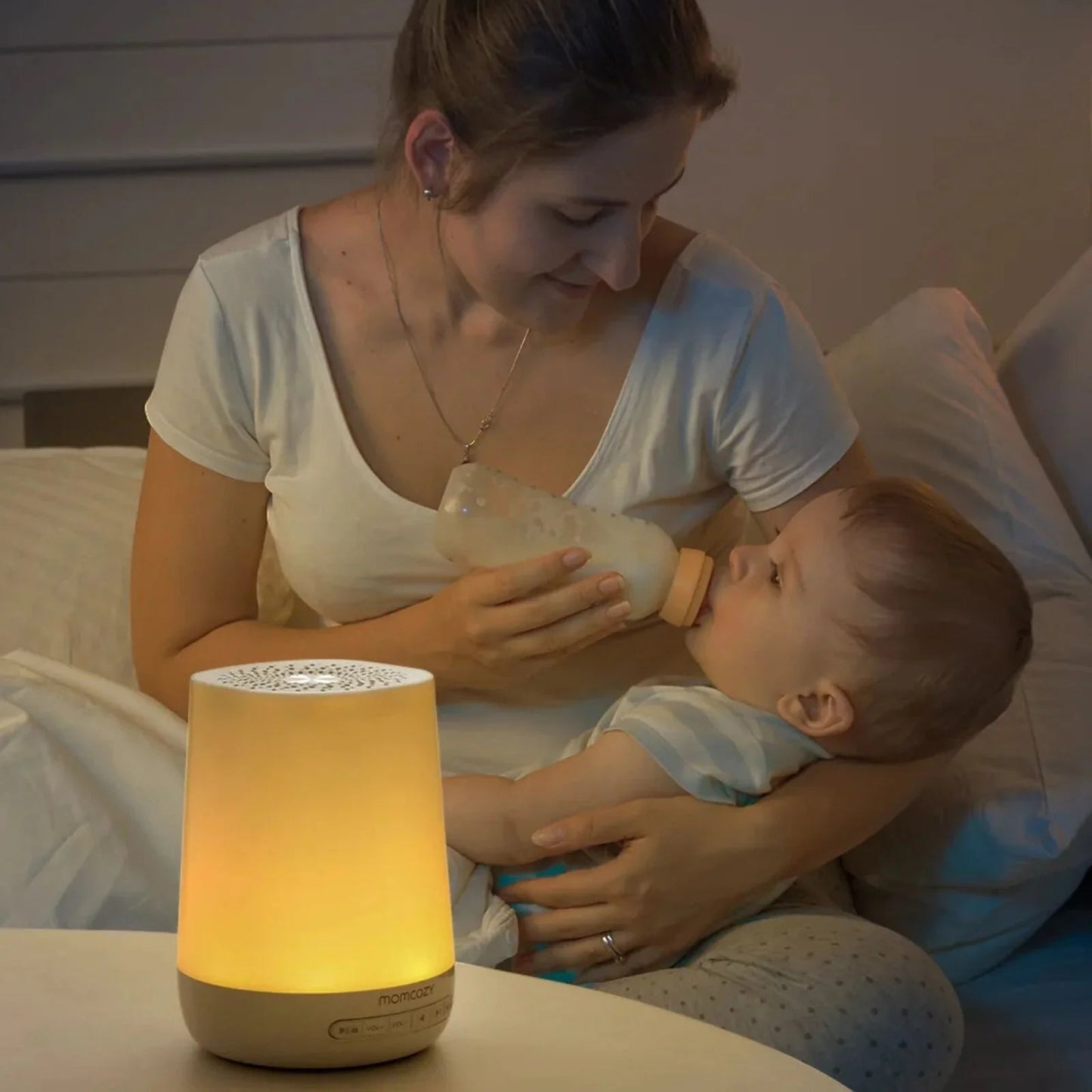 Momcozy White Noise Baby Sound Machine - mezetto ebebek ebebek