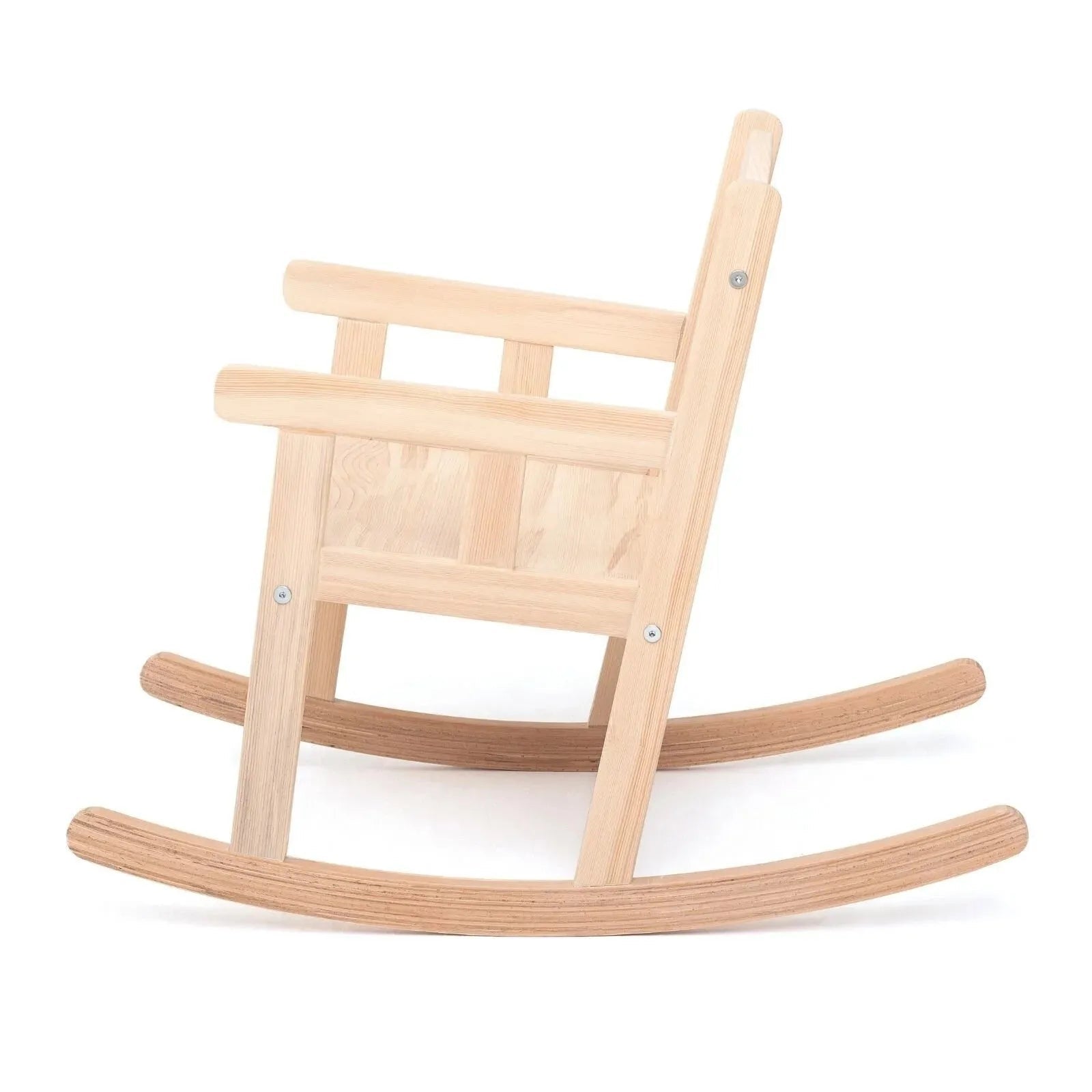 Montessori Wooden Child's Rocking Chair - Big - mezetto ebebek ebebek