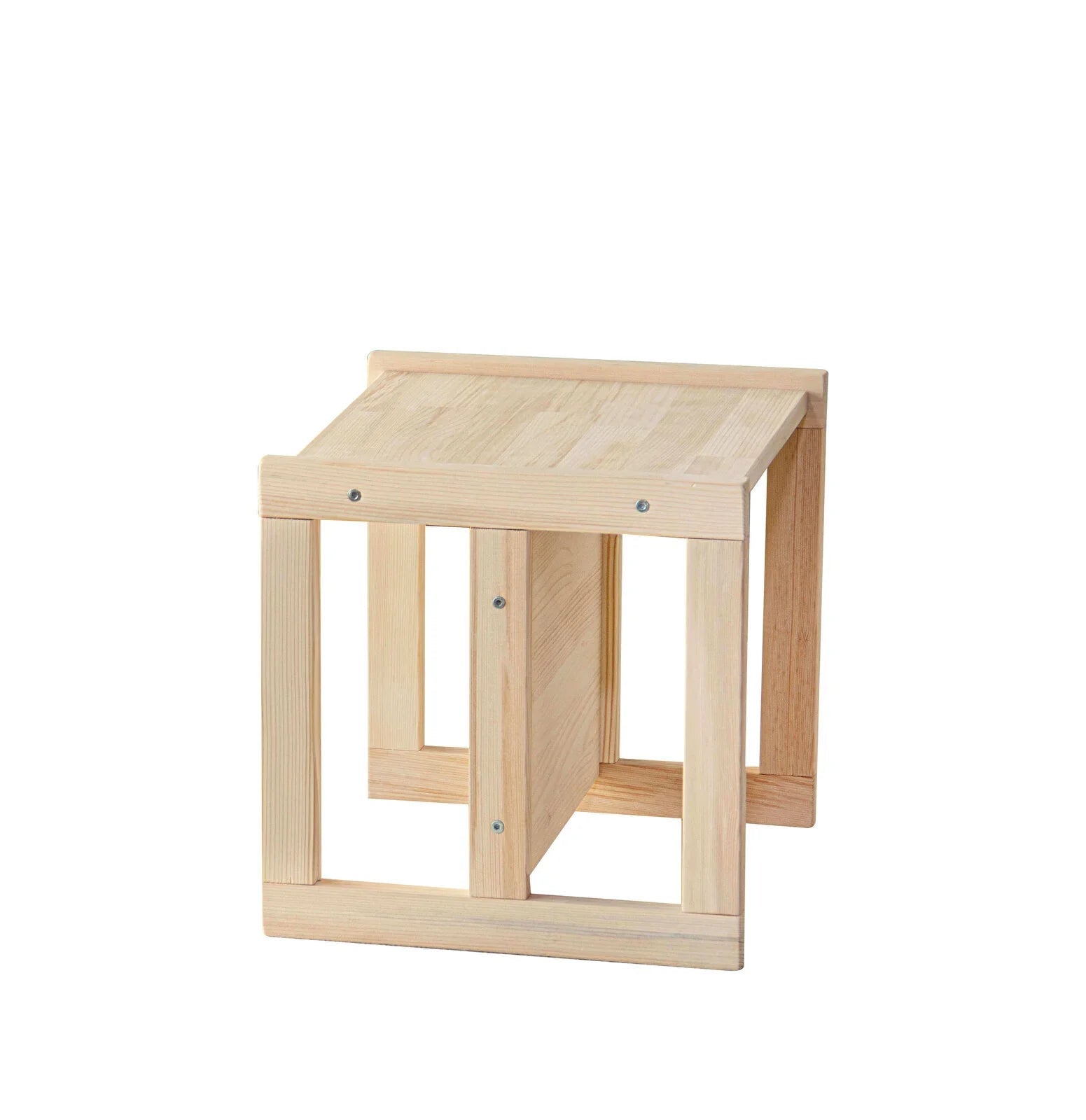 Montessori Wooden Convertable Table & Chair 36,1 cm (W) x 33,7 cm (H) x 36,6 cm (L) - mezetto ebebek ebebek