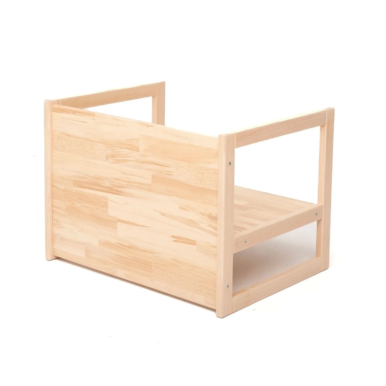 Montessori Wooden Convertable Table & Chair 36,6 cm (W) x 47 cm (H) x 64,5 cm (L) - mezetto ebebek ebebek