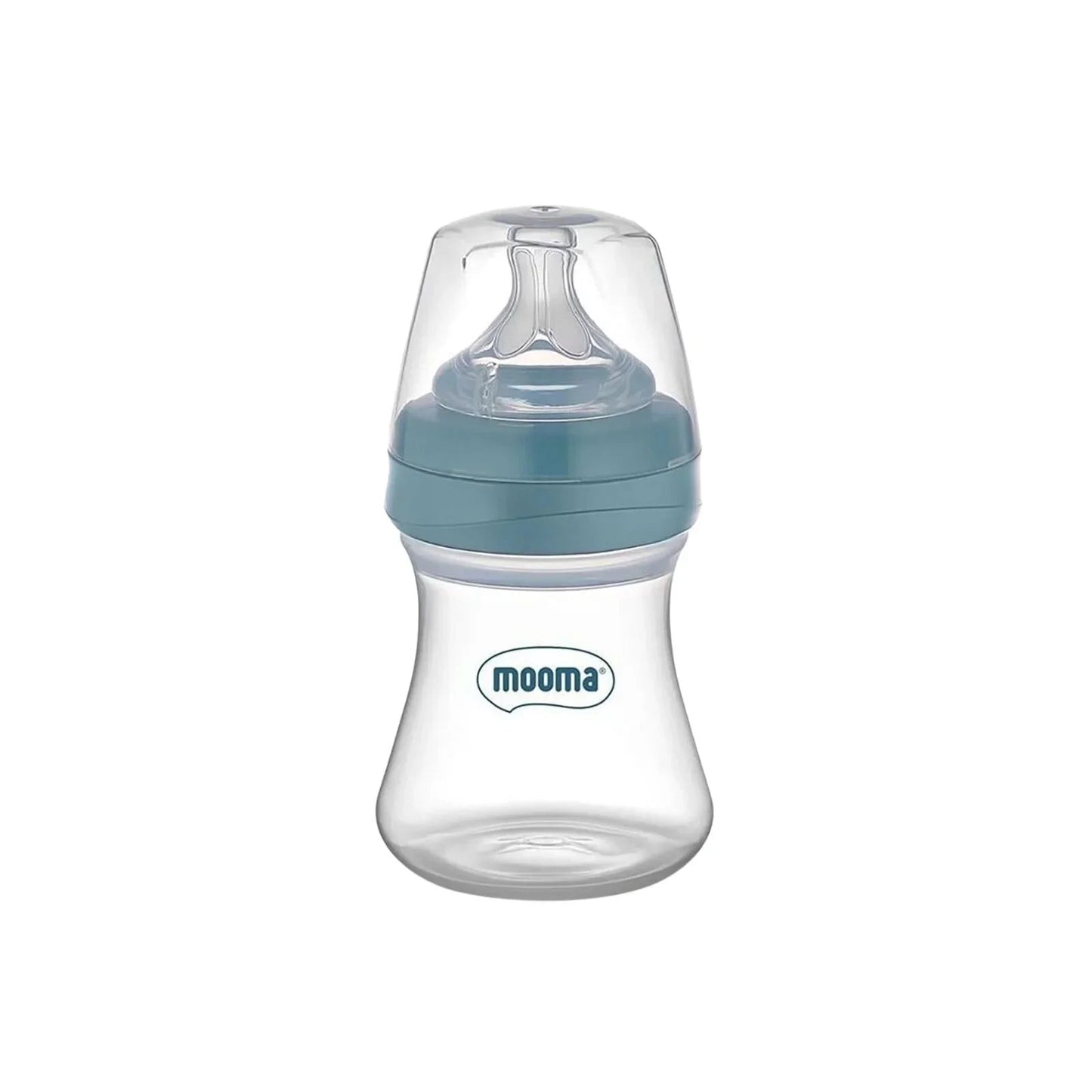 Mooma Kindy Bottle Slow Flow 0 - 6 months 150ml - Ball Bue - mezetto ebebek ebebek