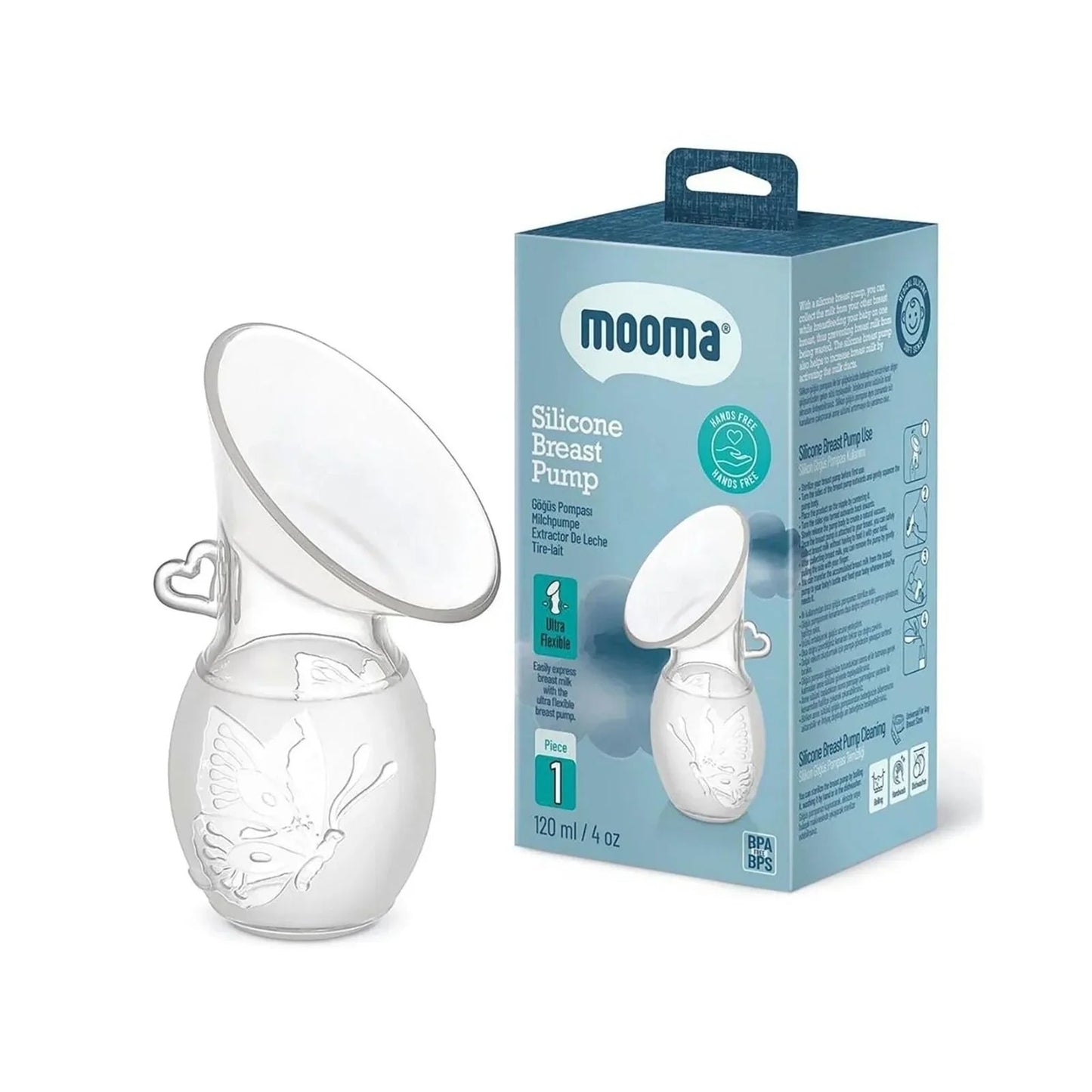 Mooma Kindy Silicone Nursing Pump - mezetto ebebek ebebek