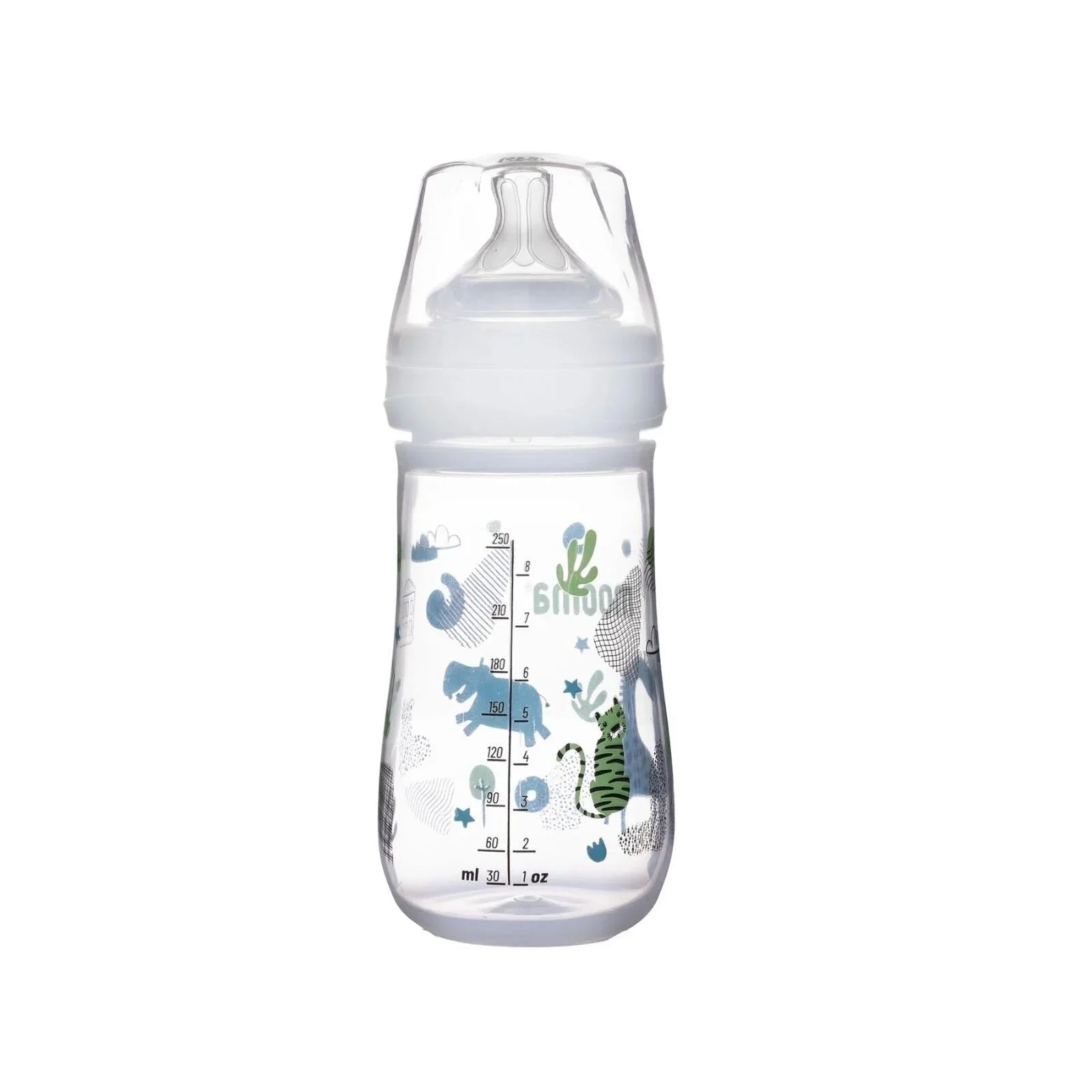 Mooma Neeko Bottle Fast Flow 18+ months 250ml - Animals - mezetto ebebek ebebek