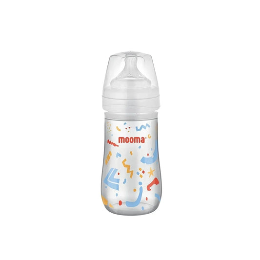 Mooma Neeko Bottle Fast Flow 18+ months 250ml - Confetti - mezetto ebebek ebebek