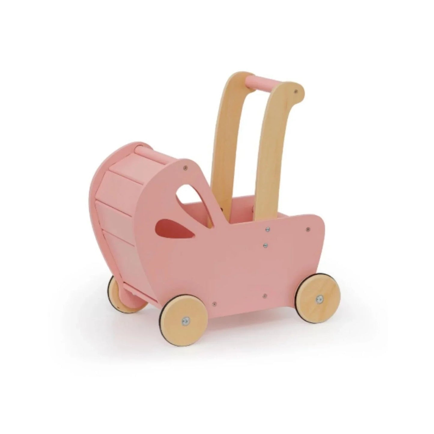 Moover Essential Flat Packed Pram - Pink - mezetto ebebek ebebek