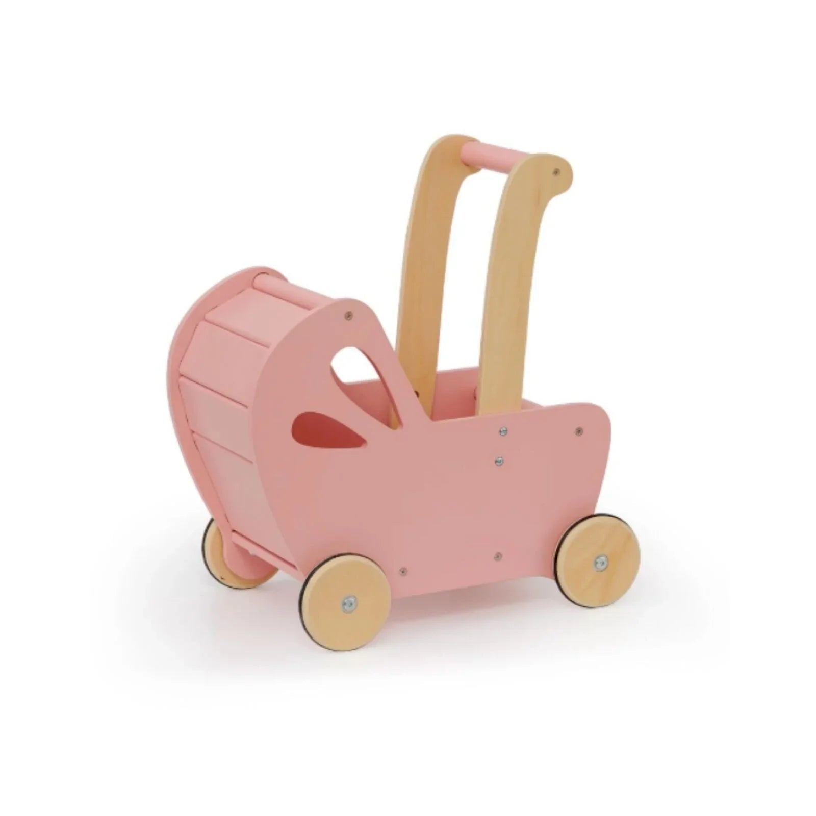 Moover Essential Flat Packed Pram - Pink - mezetto ebebek ebebek