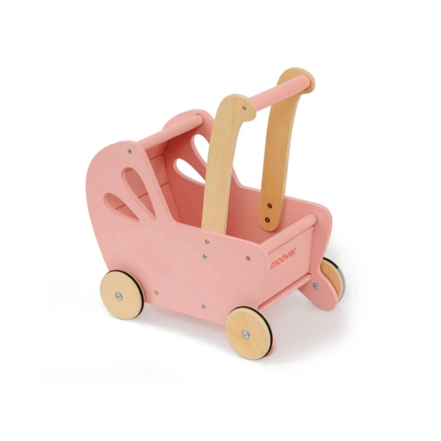 Moover Essential Flat Packed Pram - Pink - mezetto ebebek ebebek