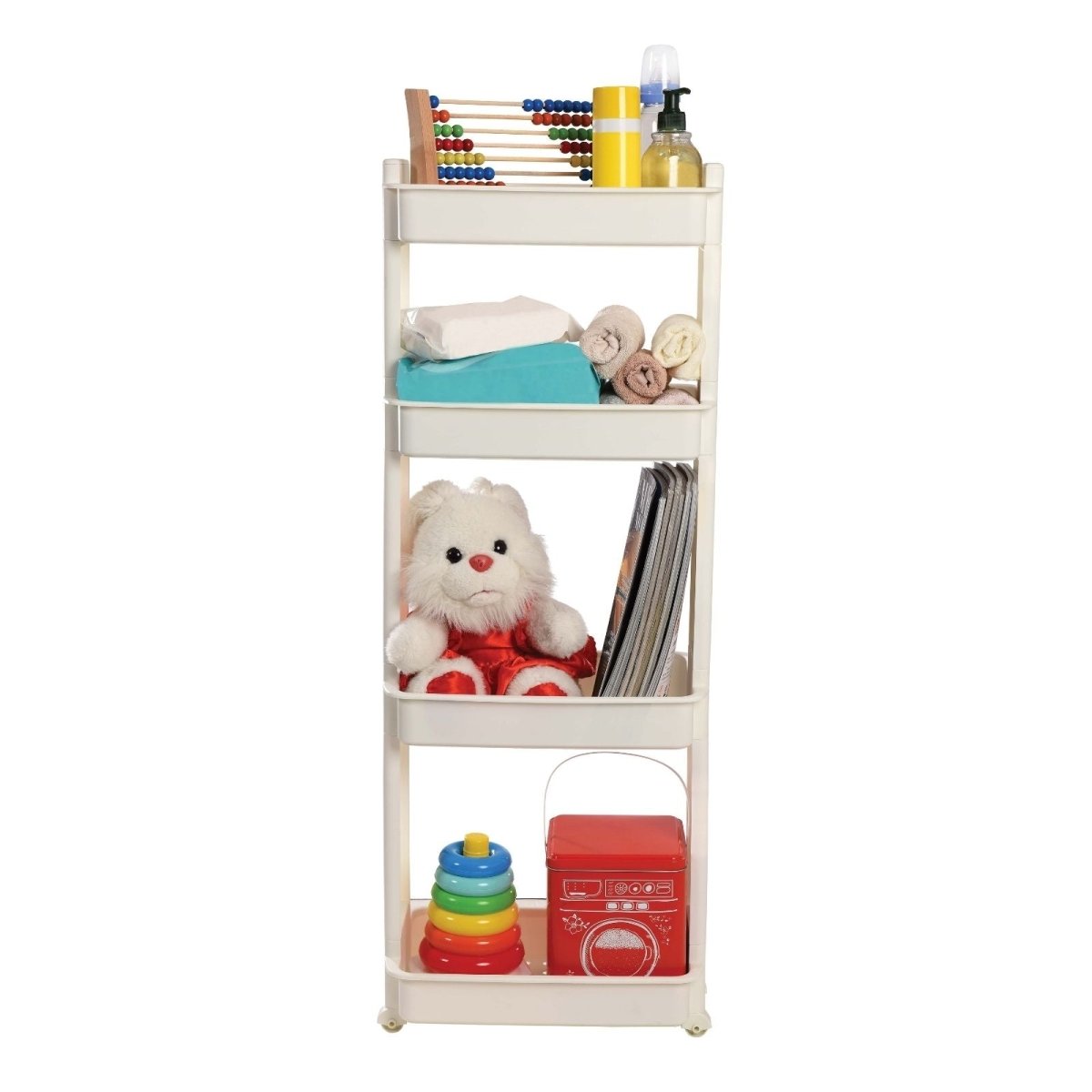 Motek 4 - Tier Storage Organiser Trolley - mezetto ebebek ebebek