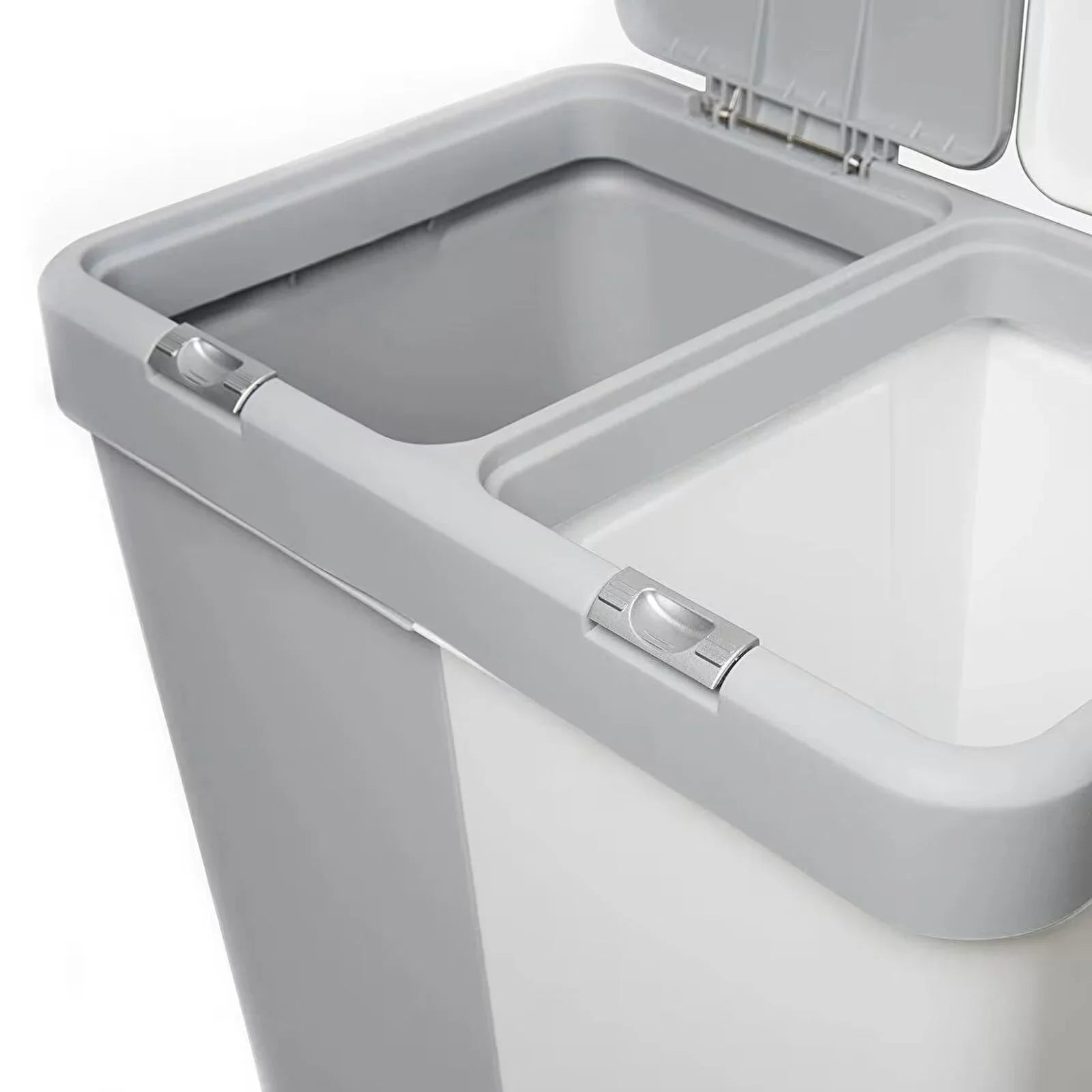 Motek Multi - Purpose Double Compartment Laundry & Dirty Basket 80lt - mezetto ebebek ebebek
