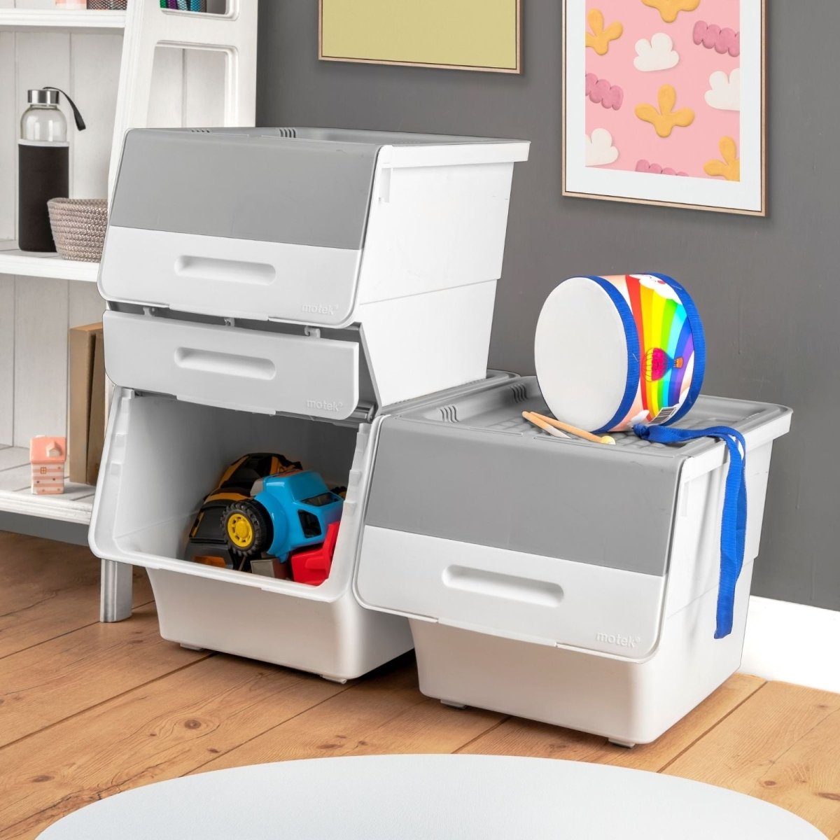 Motek Multi - Purpose Organiser with Wheels - mezetto ebebek ebebek