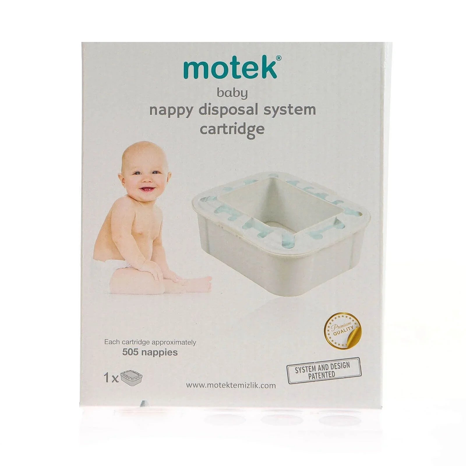 Motek Nappy Bin Refill Cassettes 3 pcs - mezetto ebebek ebebek