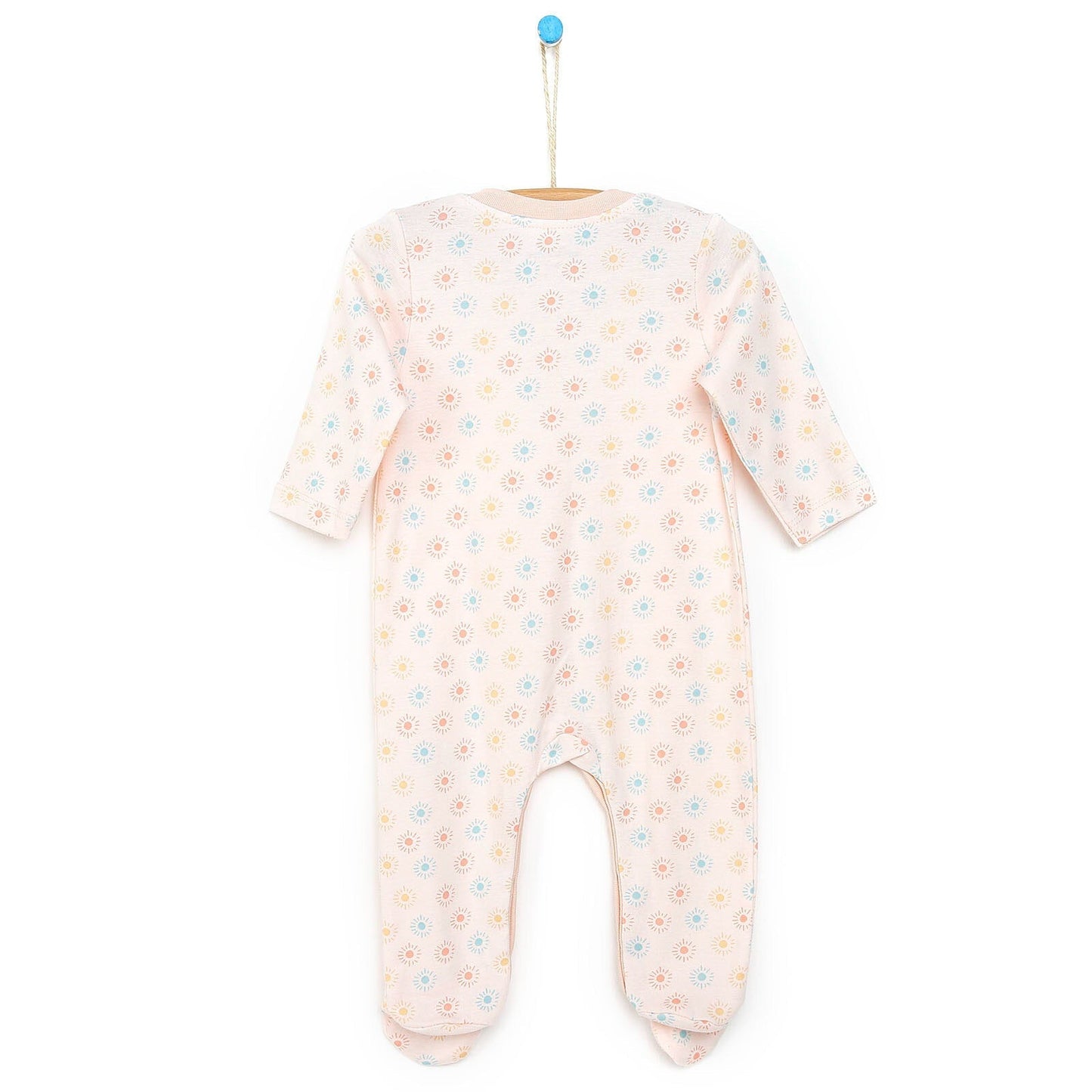 Motherlove Newborn Organic Footed Jumpsuit - Purple - mezetto ebebek ebebek