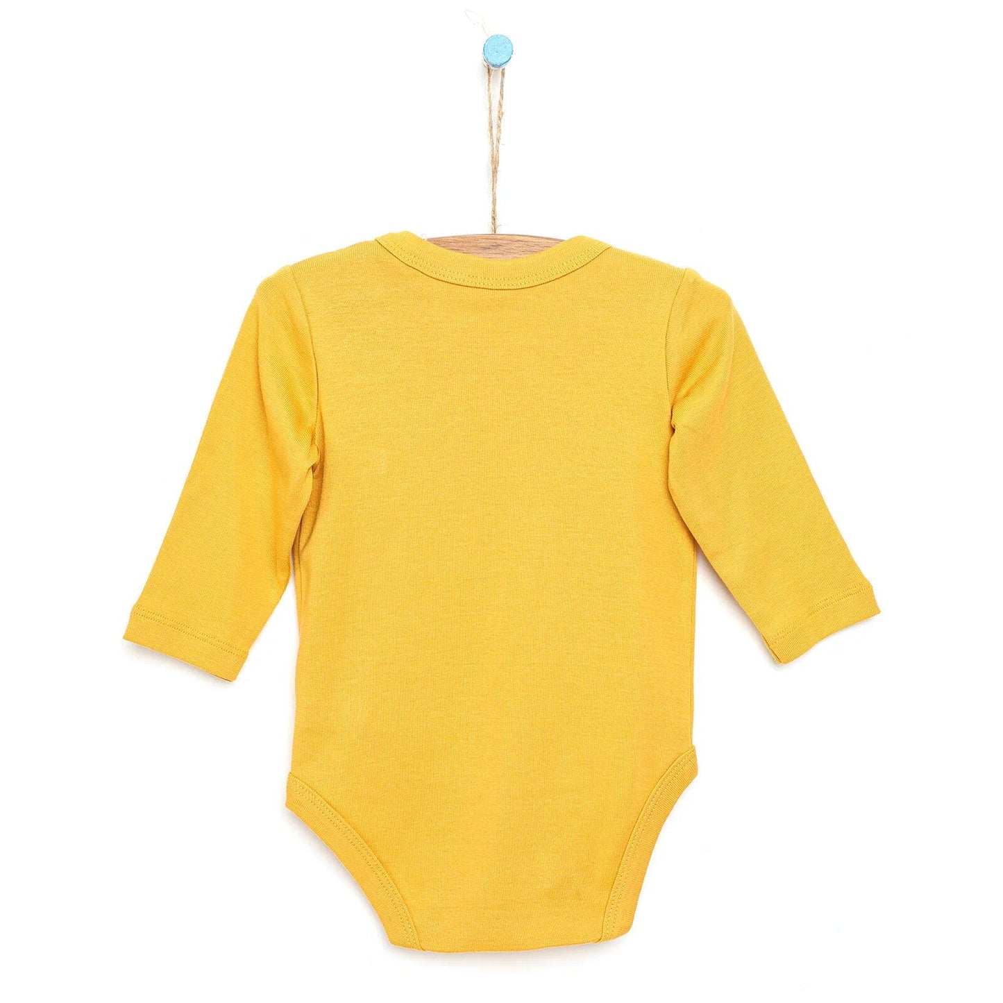 Motherlove Newborn Organic Sleeve Bodysuit - Bronze - mezetto ebebek ebebek